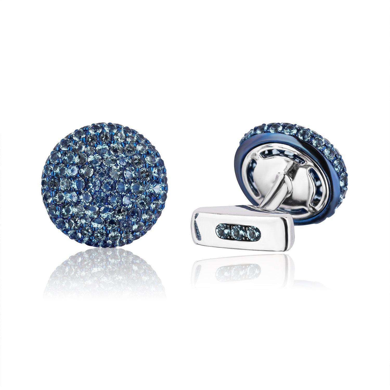 Cufflinks 18k White Gold & Titanium Cufflinks Wrist Aficionado