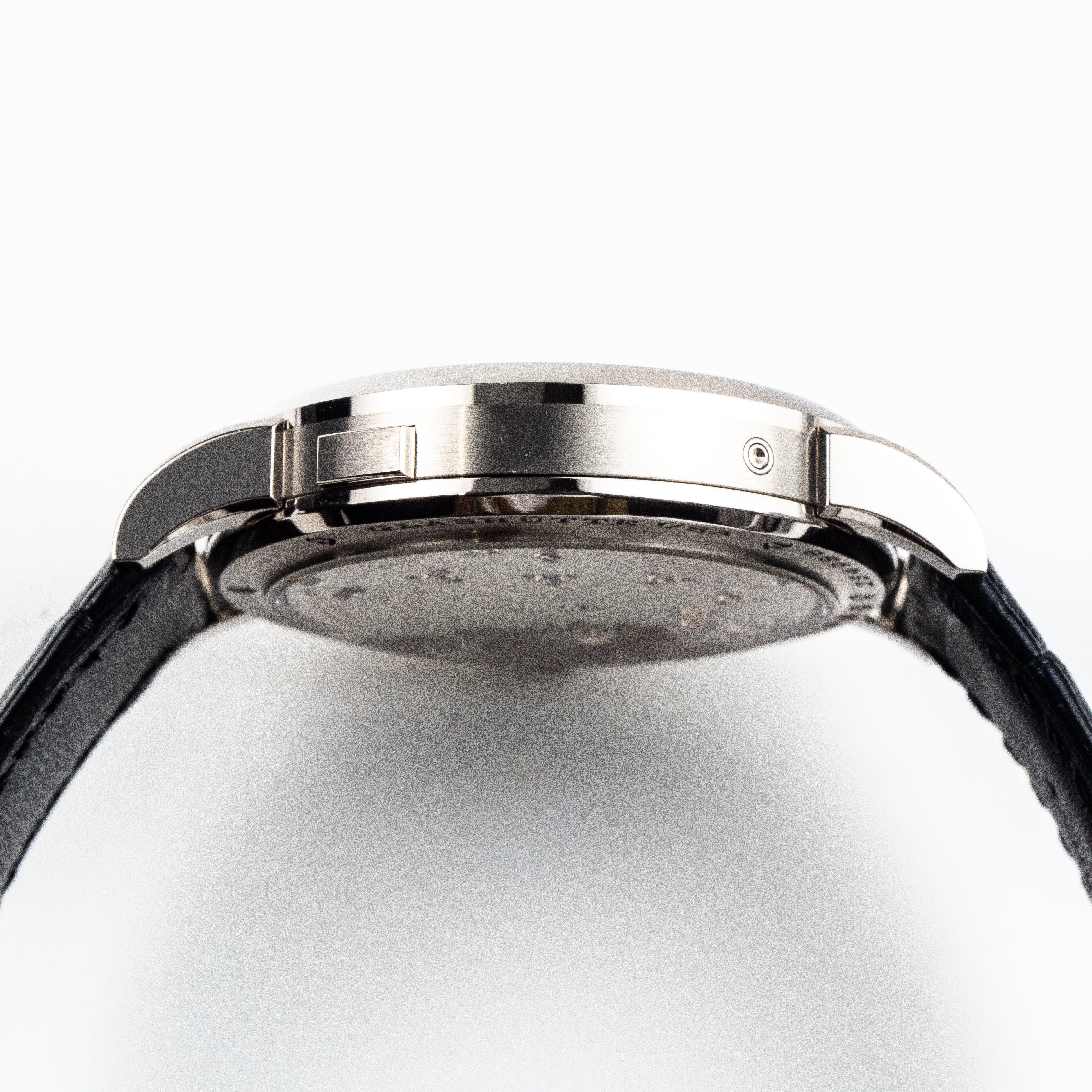 A. Lange & Söhne 192.029 Lange 1 Moon Phase White Gold Black Dial (2023)