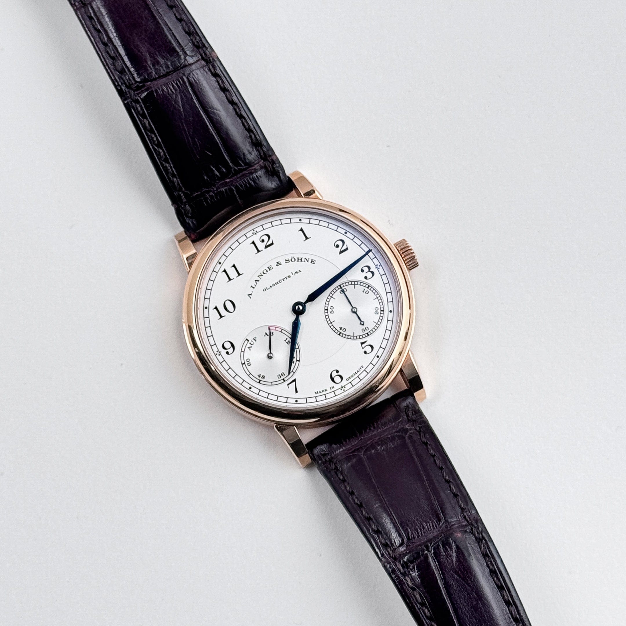 A. Lange & Söhne 234.032 1815 UP/DOWN Rose Gold Silver Dial (2015)