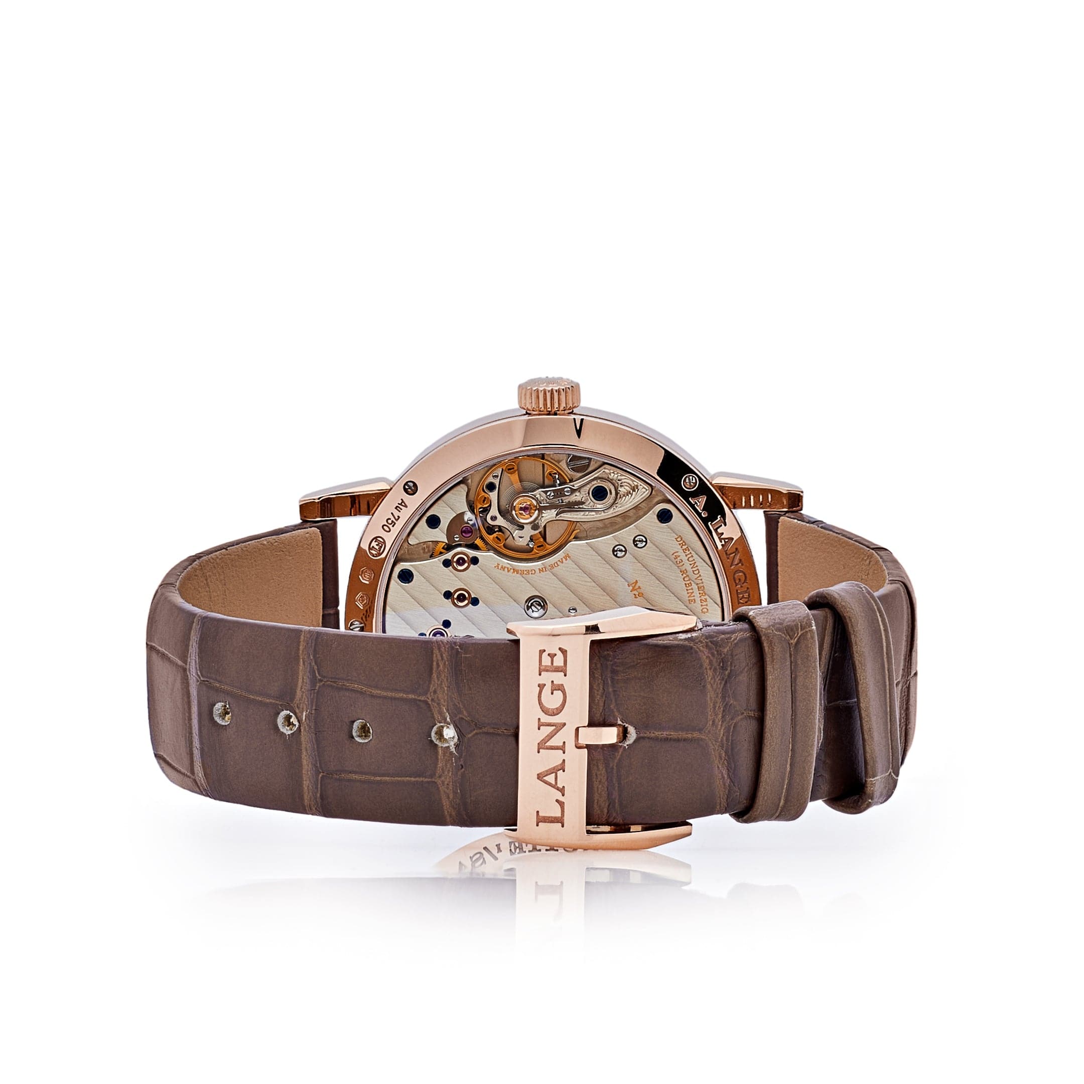 A. Lange & Söhne Little Lange 1 181.037 Rose Gold Brown Dial