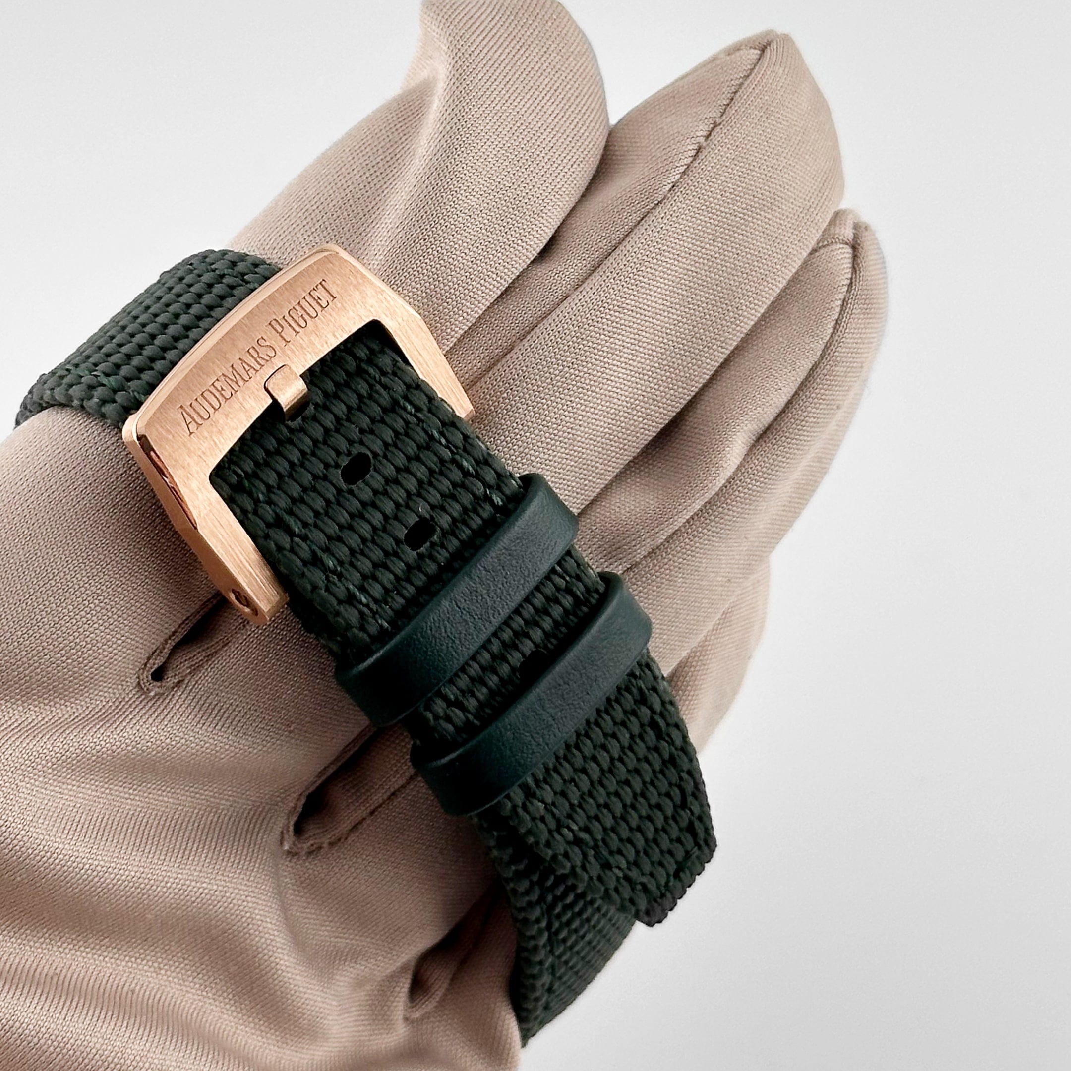 Audemars Piguet Code 11.59 15210OR.OO.A056KB.01 Rose Gold Green Dial (2025)