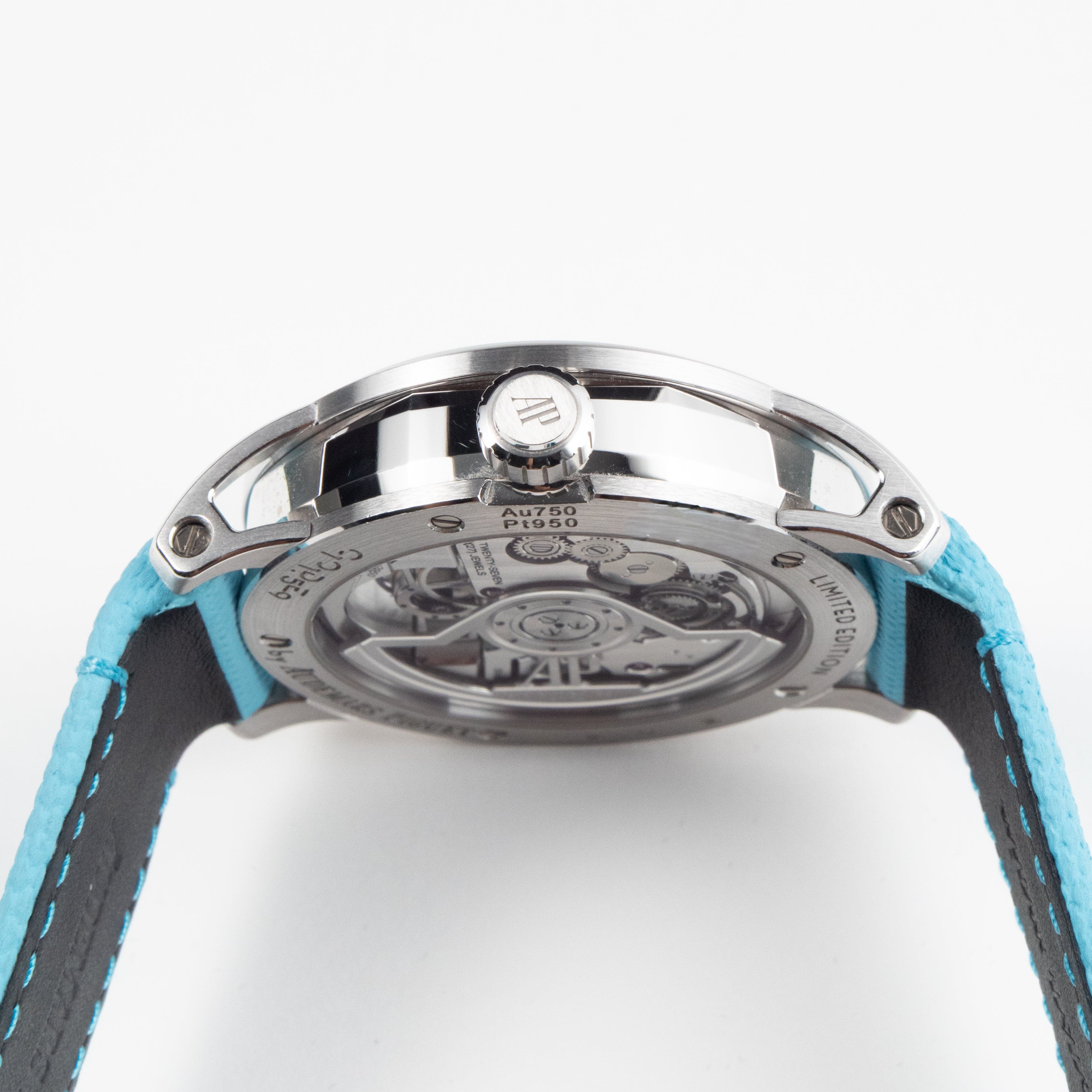 Audemars Piguet Code 11.59 26396PN.OO.D326VE.98 Flying Tourbillon White Gold Platinum Turquoise Stone Dial Limited Edition (2025)