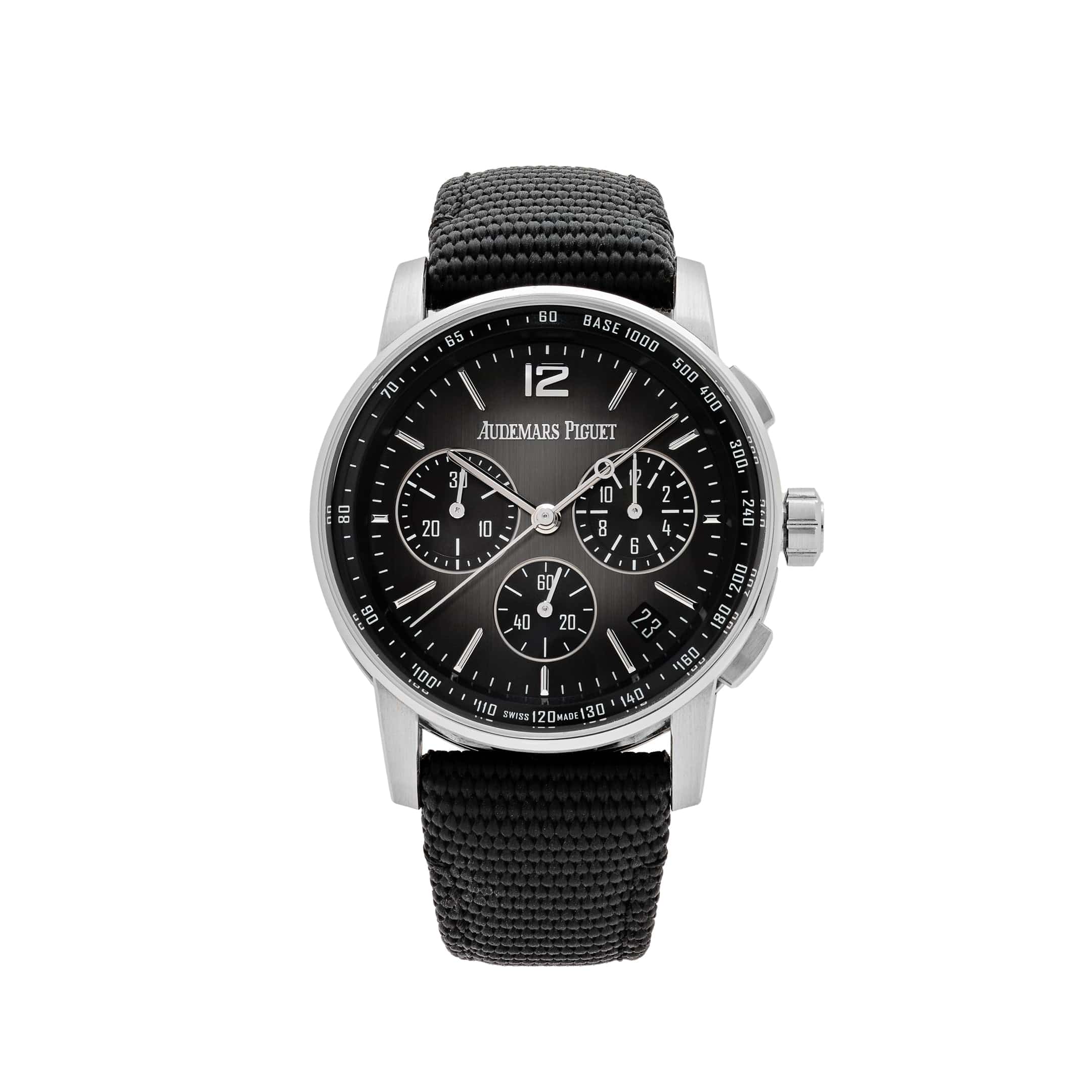 Audemars Piguet Code 11.59 Chronograph 26393NB.OO.A002KB.01 Black Ceramic White Gold Grey Dial