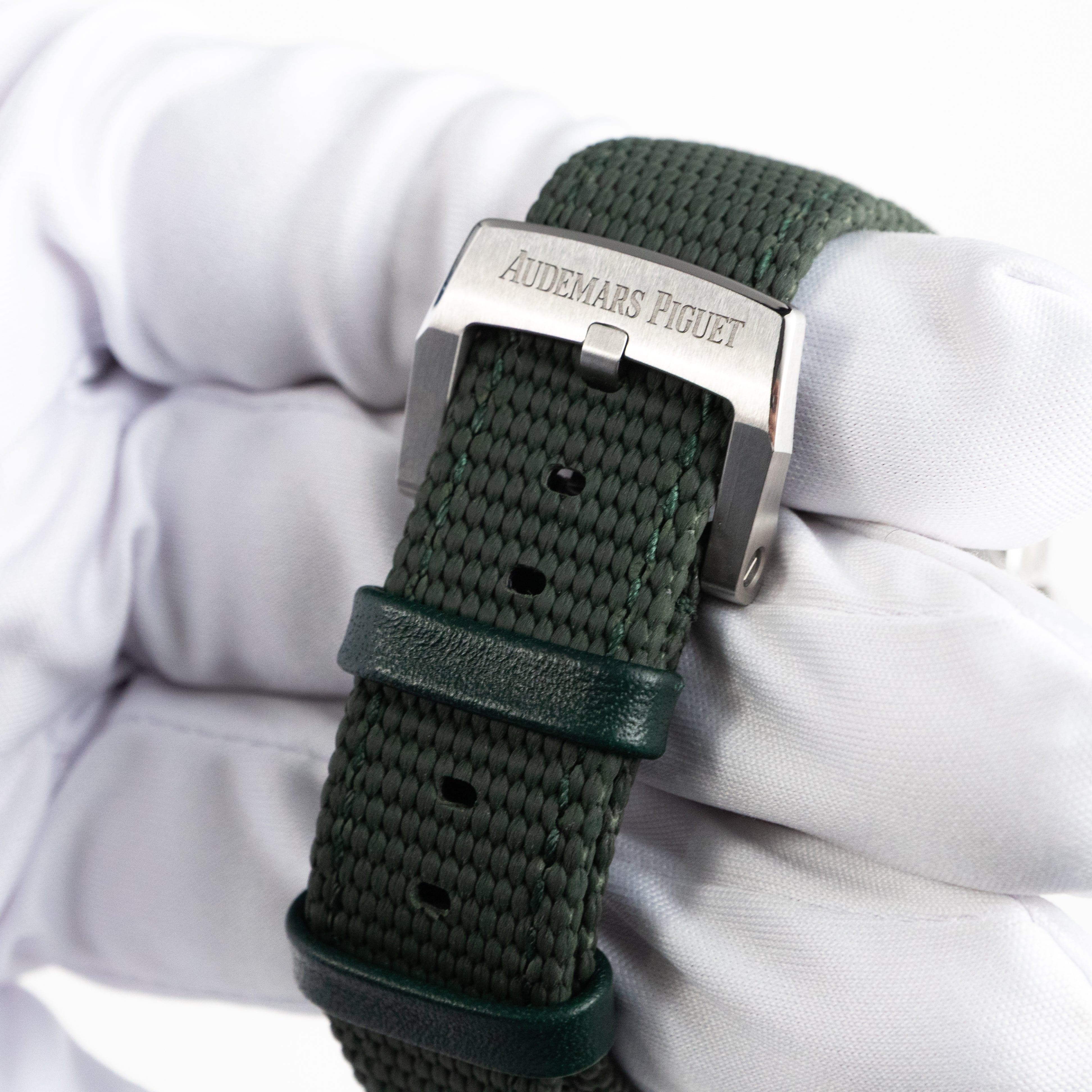 Audemars Piguet Code 11.59 Chronograph 26393ST.OO.A056KB.01 Stainless Steel Green Dial (2023)