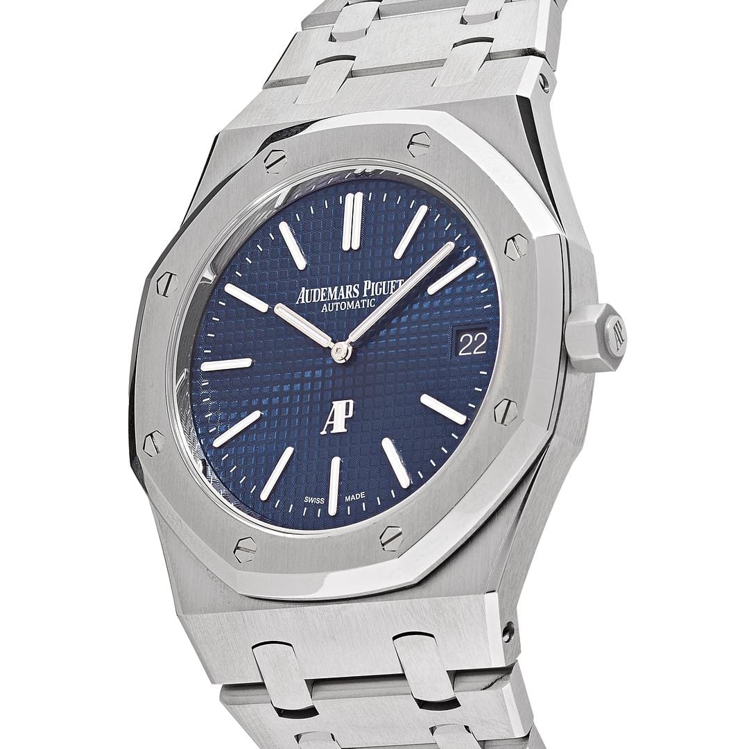 Luxury Watch Audemars Piguet Royal Oak 'Jumbo' Extra Thin 15202ST.OO.1240ST.01 Wrist Aficionado