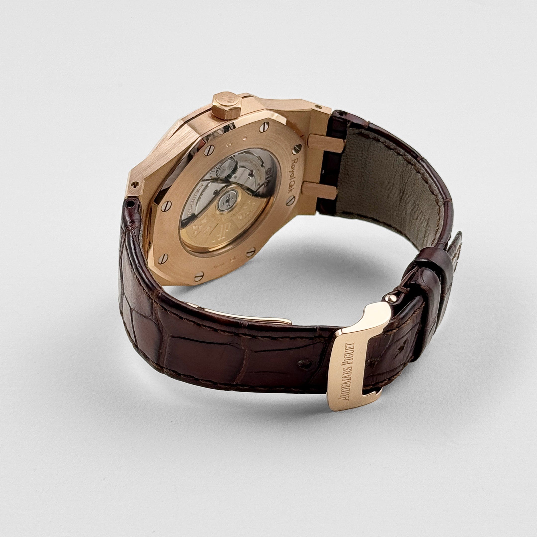 Audemars Piguet Royal Oak 15400OR.OO.D088CR.01 Selfwinding Rose Gold Silver Dial (2017)