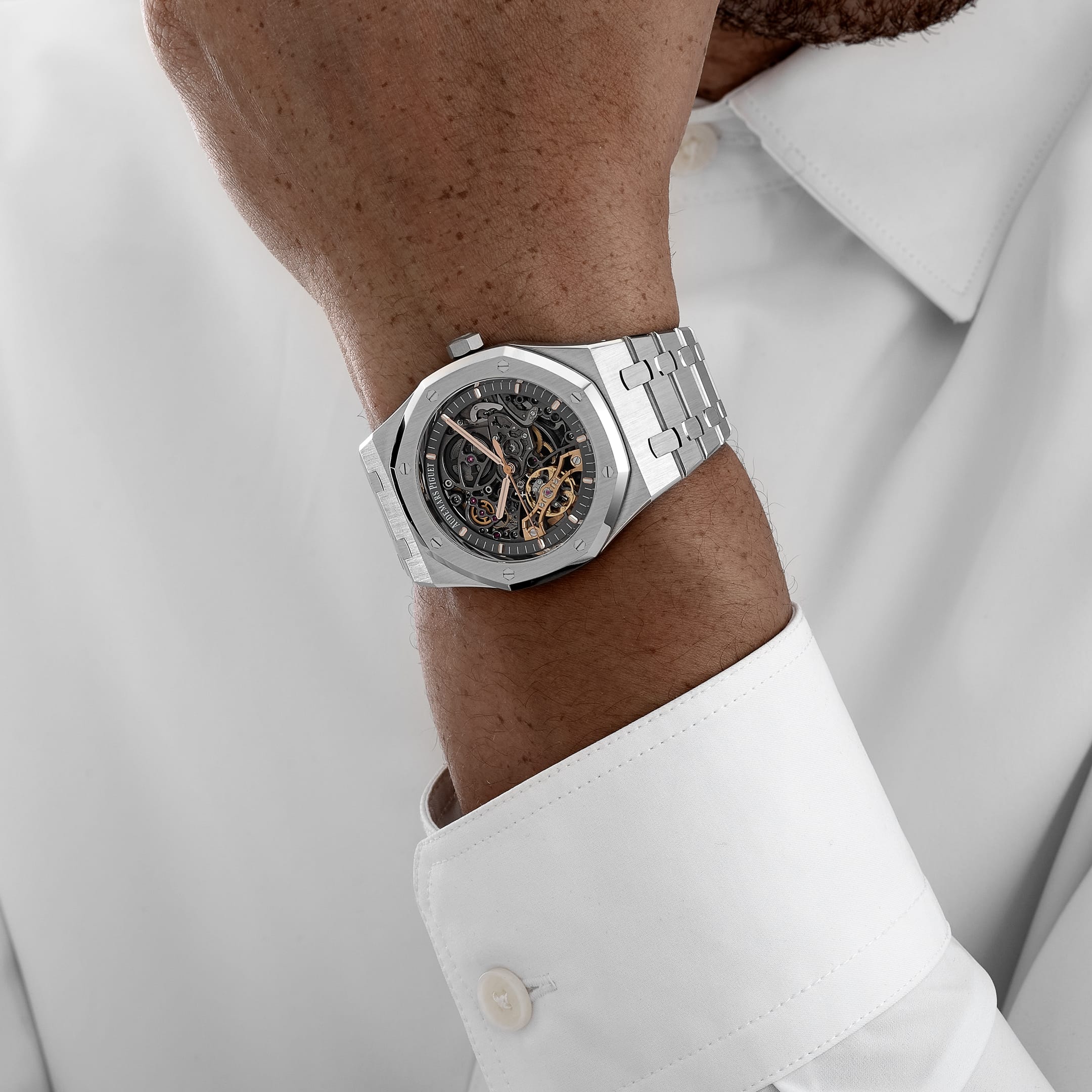 Audemars Piguet Royal Oak 15407ST.OO.1220ST.01 Double Balance Wheel Stainless Steel Openworked Dial (2024)