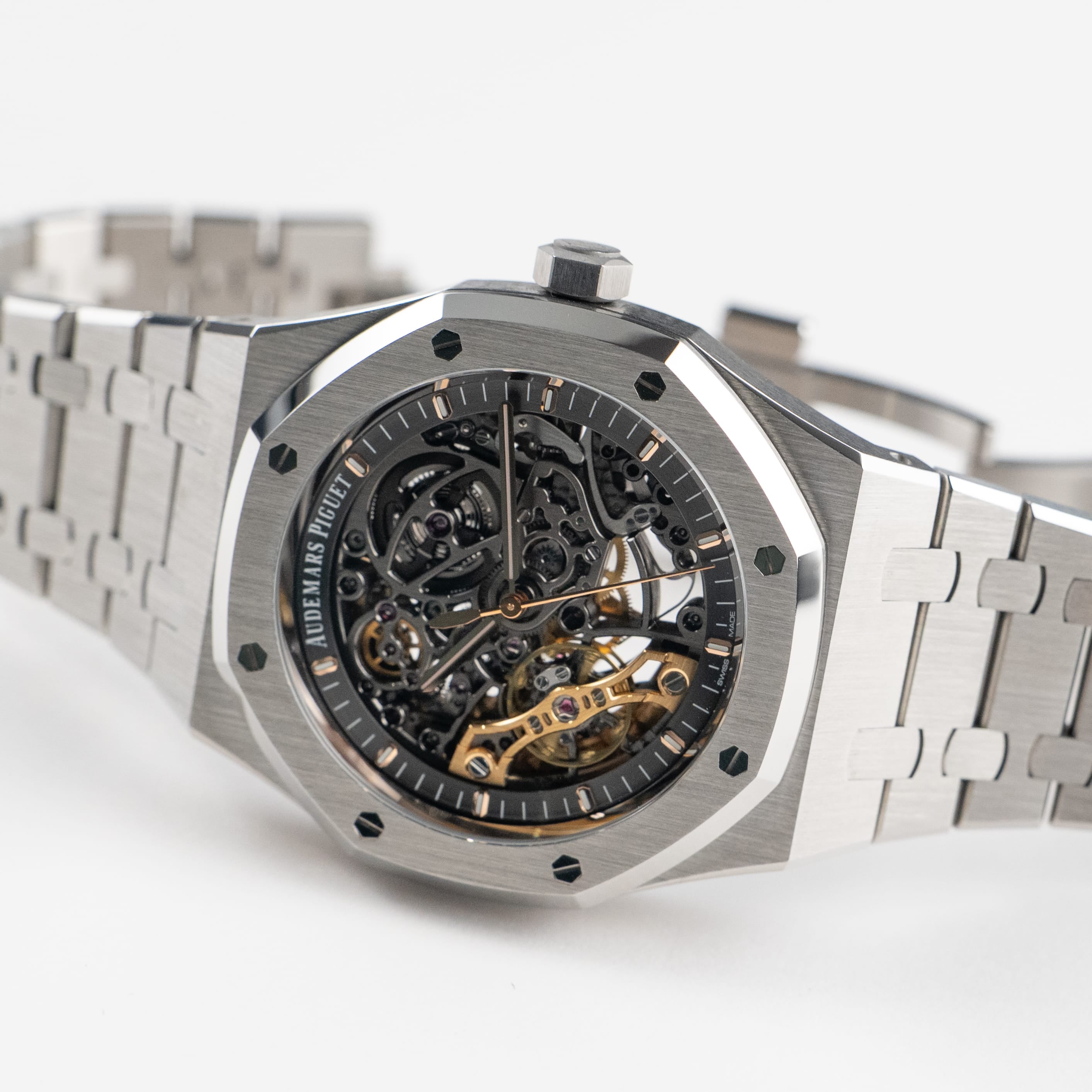 Audemars Piguet Royal Oak 15407ST.OO.1220ST.01 Double Balance Wheel Stainless Steel Openworked Dial (2025)