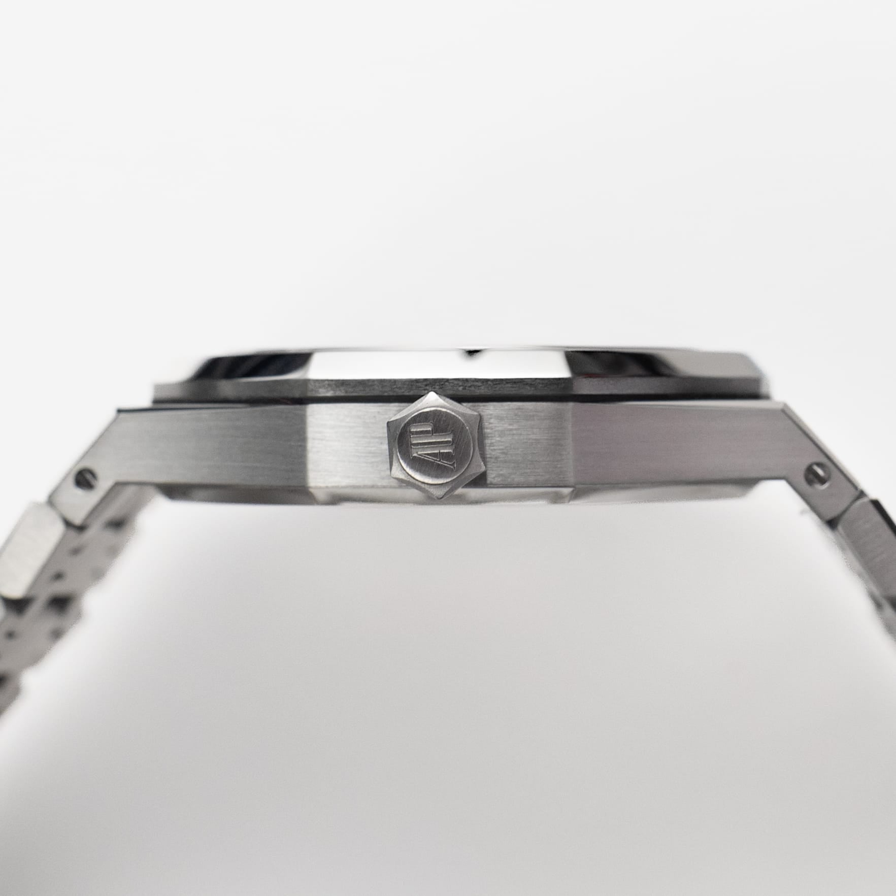 Audemars Piguet Royal Oak 15407ST.OO.1220ST.01 Double Balance Wheel Stainless Steel Openworked Dial