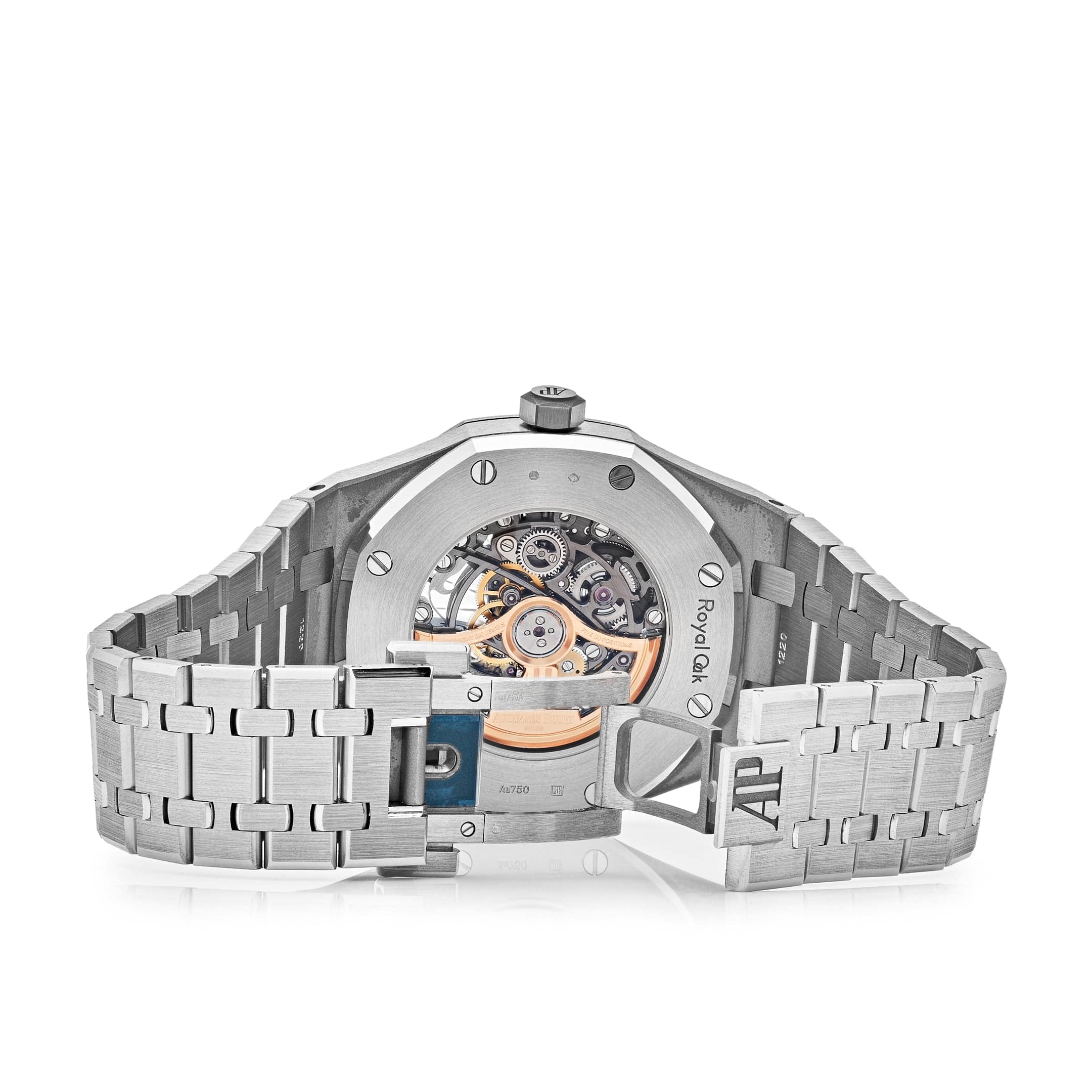Audemars Piguet Royal Oak Double Balance Wheel Openworked Baguette Bezel 15412BC.ZZ.1220BC.01 Wrist Aficionado