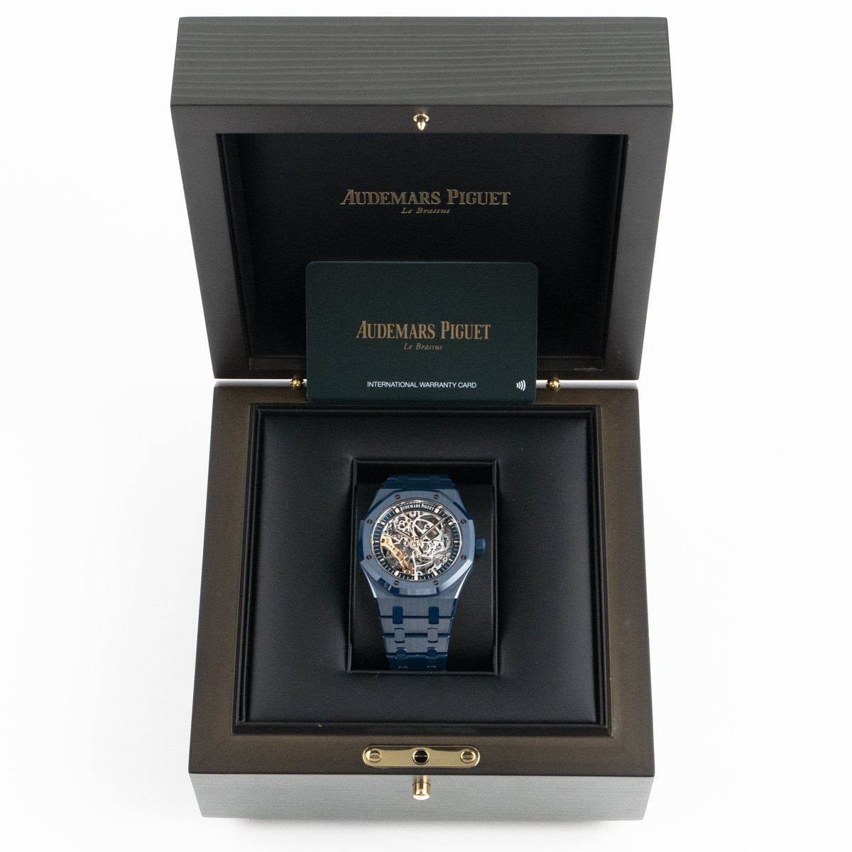 Audemars Piguet Royal Oak 15416CD.OO.1225CD.01 Double Balance Wheel Openworked Bleu Nuit Nuage 50 Blue Ceramic (2025)