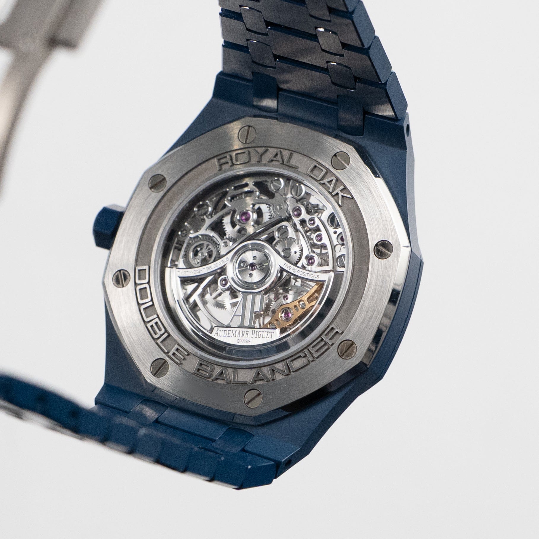 Audemars Piguet Royal Oak 15416CD.OO.1225CD.01 Double Balance Wheel Openworked Bleu Nuit Nuage 50 Blue Ceramic (2026)