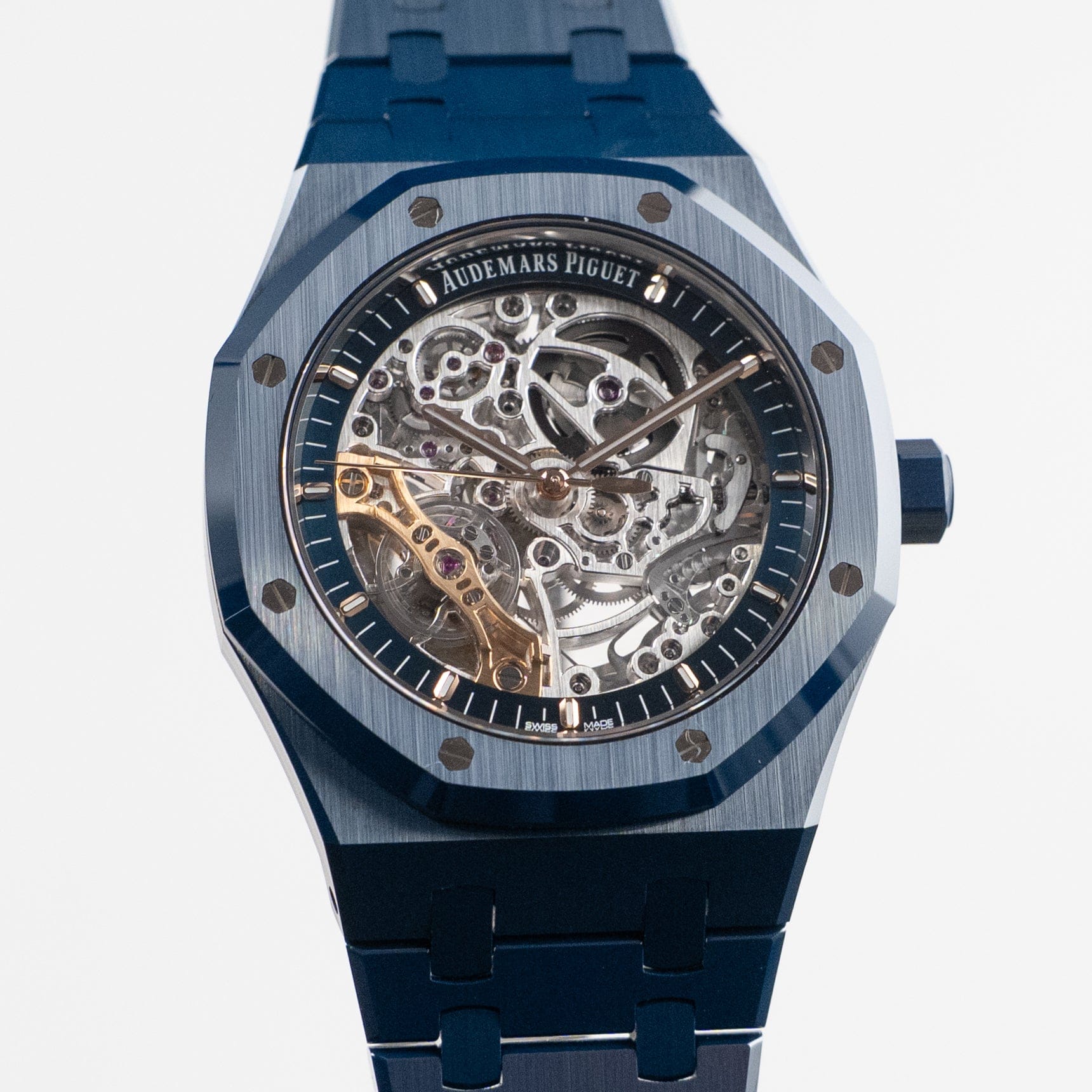 Audemars Piguet Royal Oak 15416CD.OO.1225CD.01 Double Balance Wheel Openworked Bleu Nuit Nuage 50 Blue Ceramic (2026)