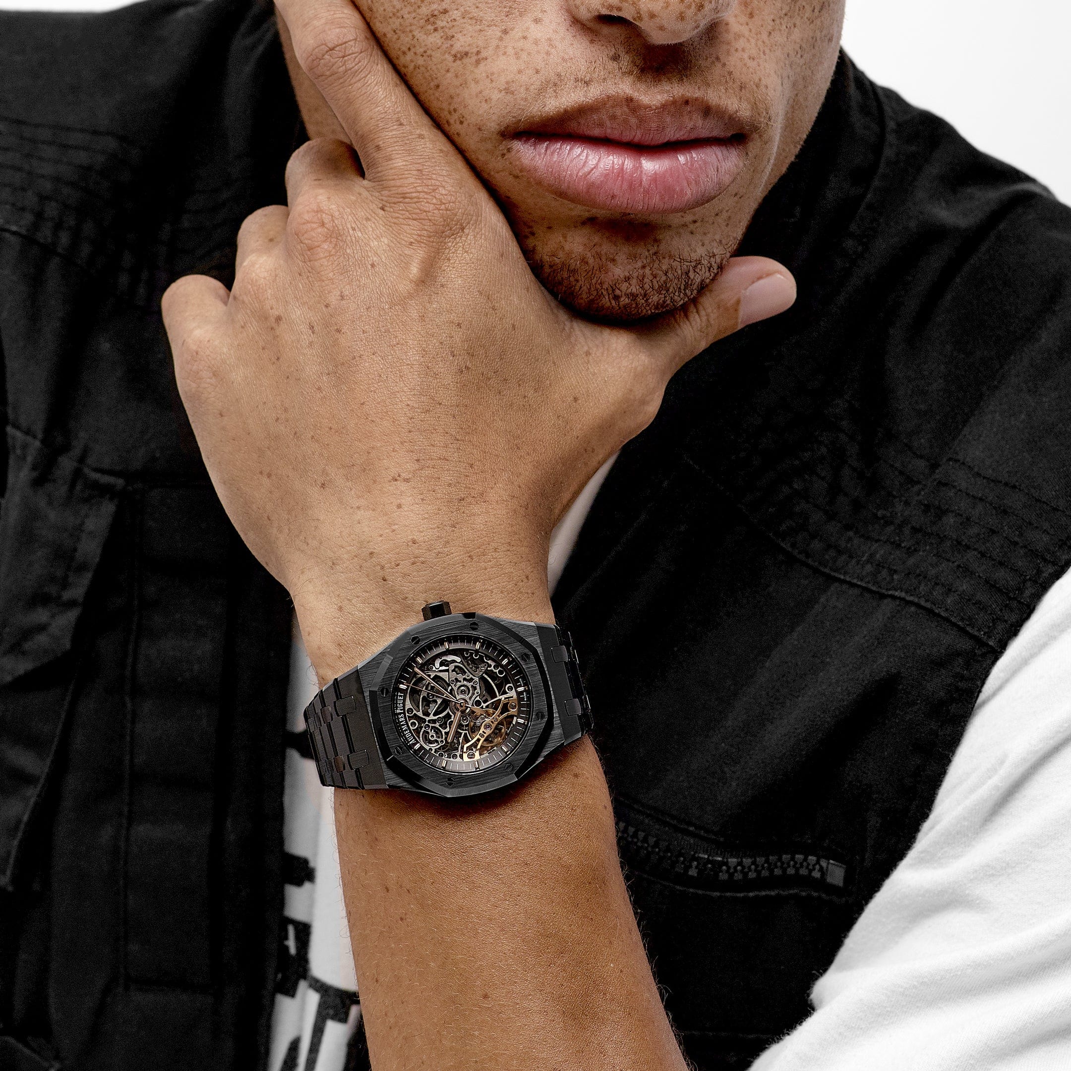 Audemars Piguet Royal Oak 15416CE.OO.1225CE.01 Double Balance Wheel Openworked Black Ceramic (2023)