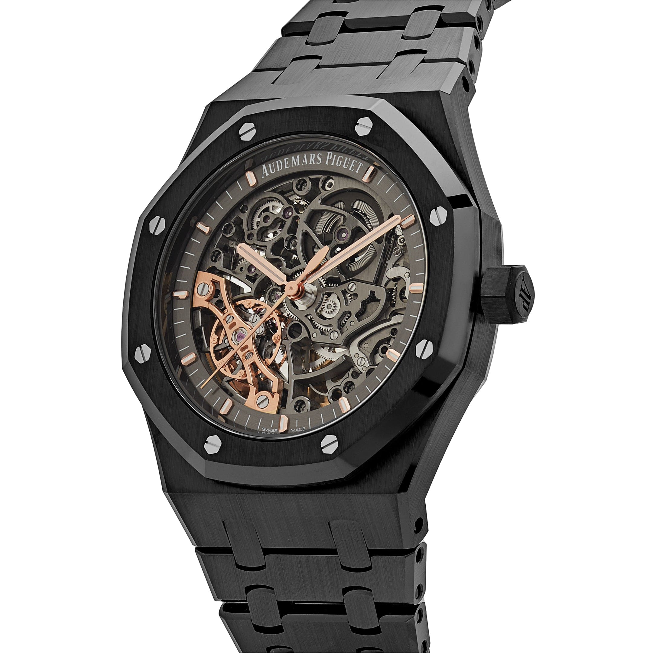Audemars Piguet Royal Oak 15416CE.OO.1225CE.01 Double Balance Wheel Openworked Black Ceramic (2023)