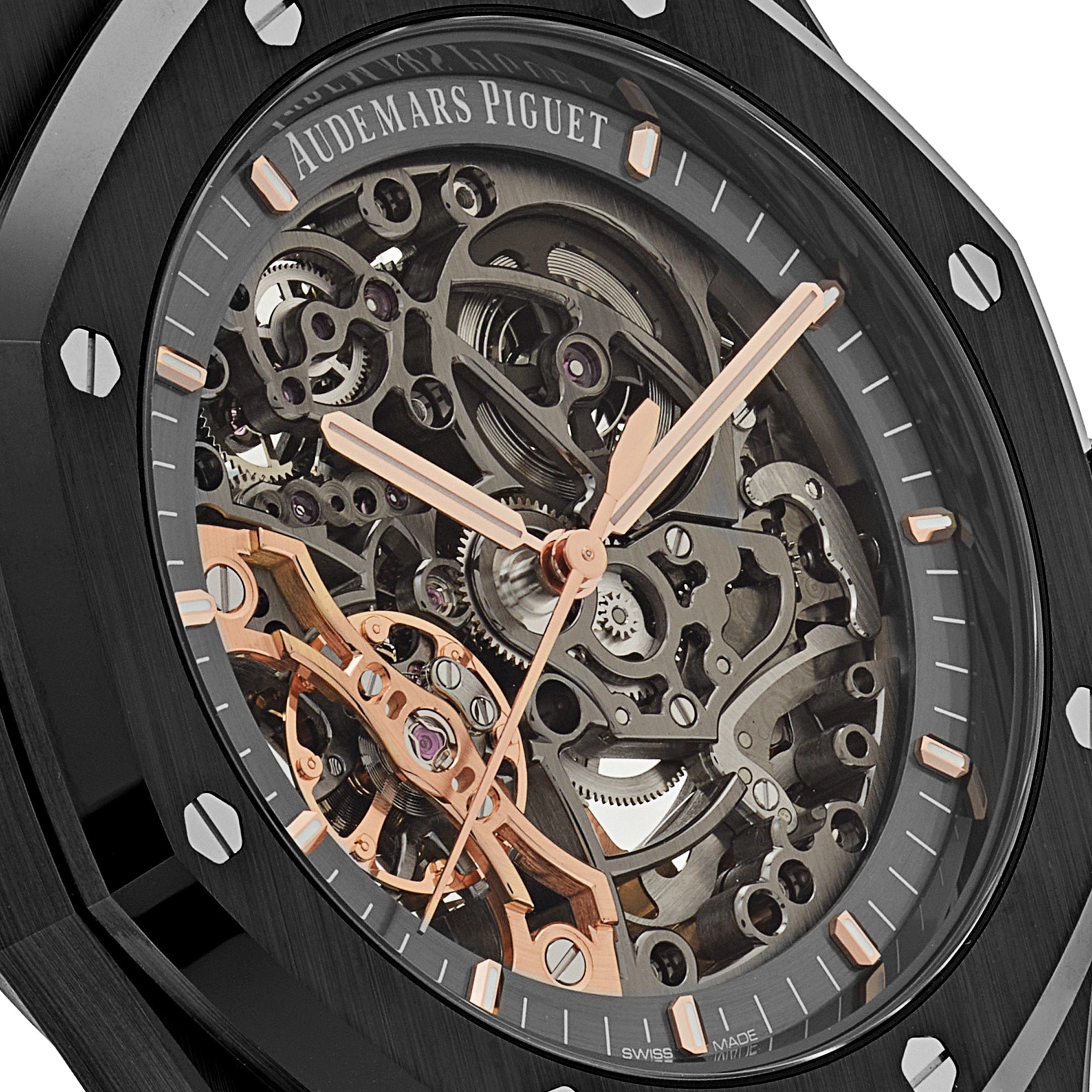 Audemars Piguet Royal Oak 15416CE.OO.1225CE.01 Double Balance Wheel Openworked Black Ceramic (2023)