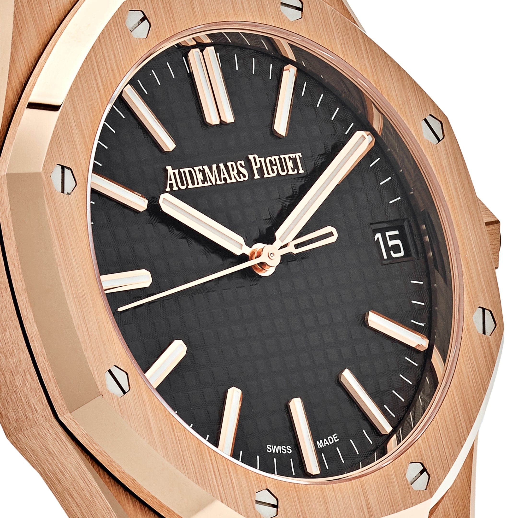 Audemars Piguet Royal Oak Selfwinding Rose Gold 41mm Black Dial 15510OR.OO.D002CR.02