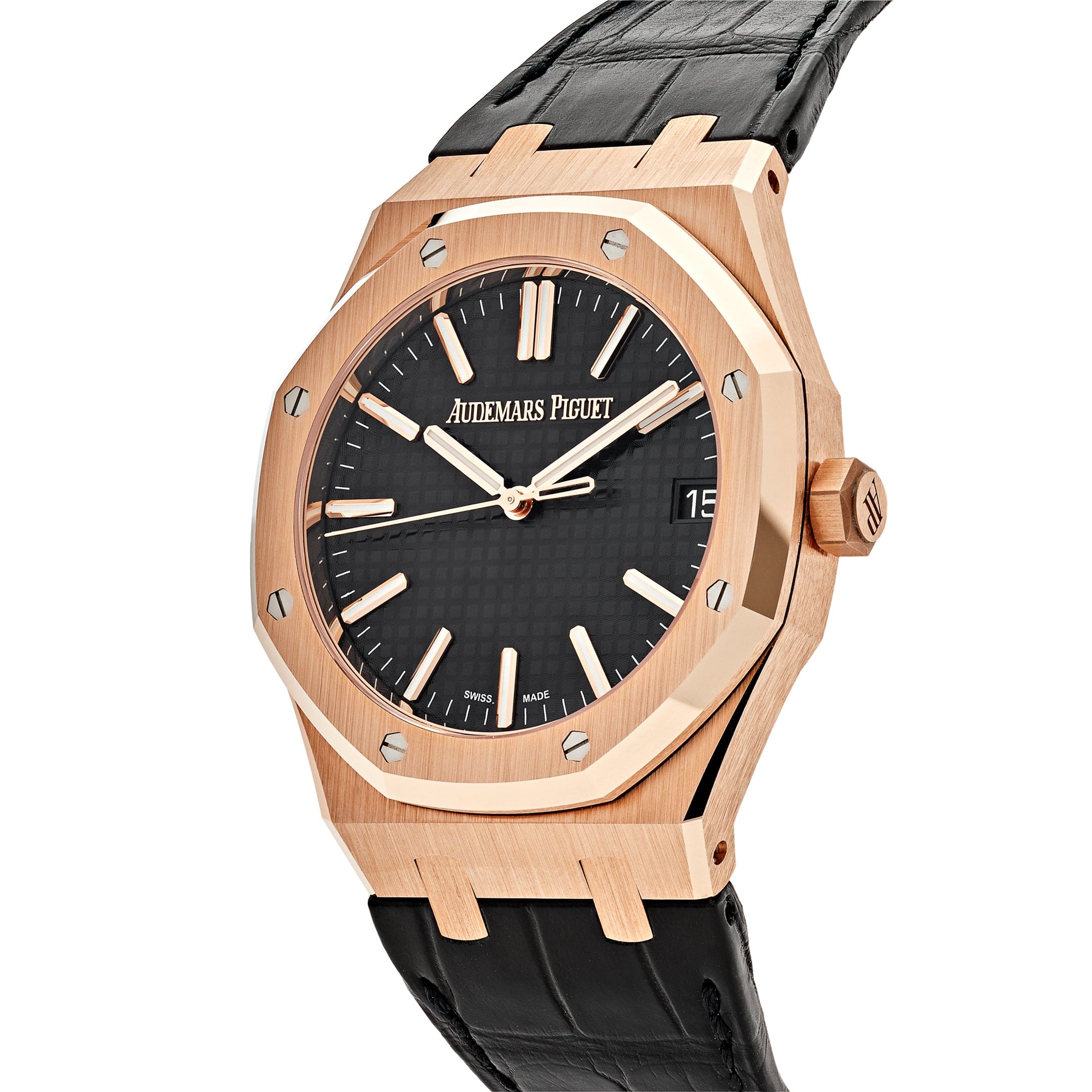 Audemars Piguet Royal Oak Selfwinding Rose Gold 41mm Black Dial 15510OR.OO.D002CR.02