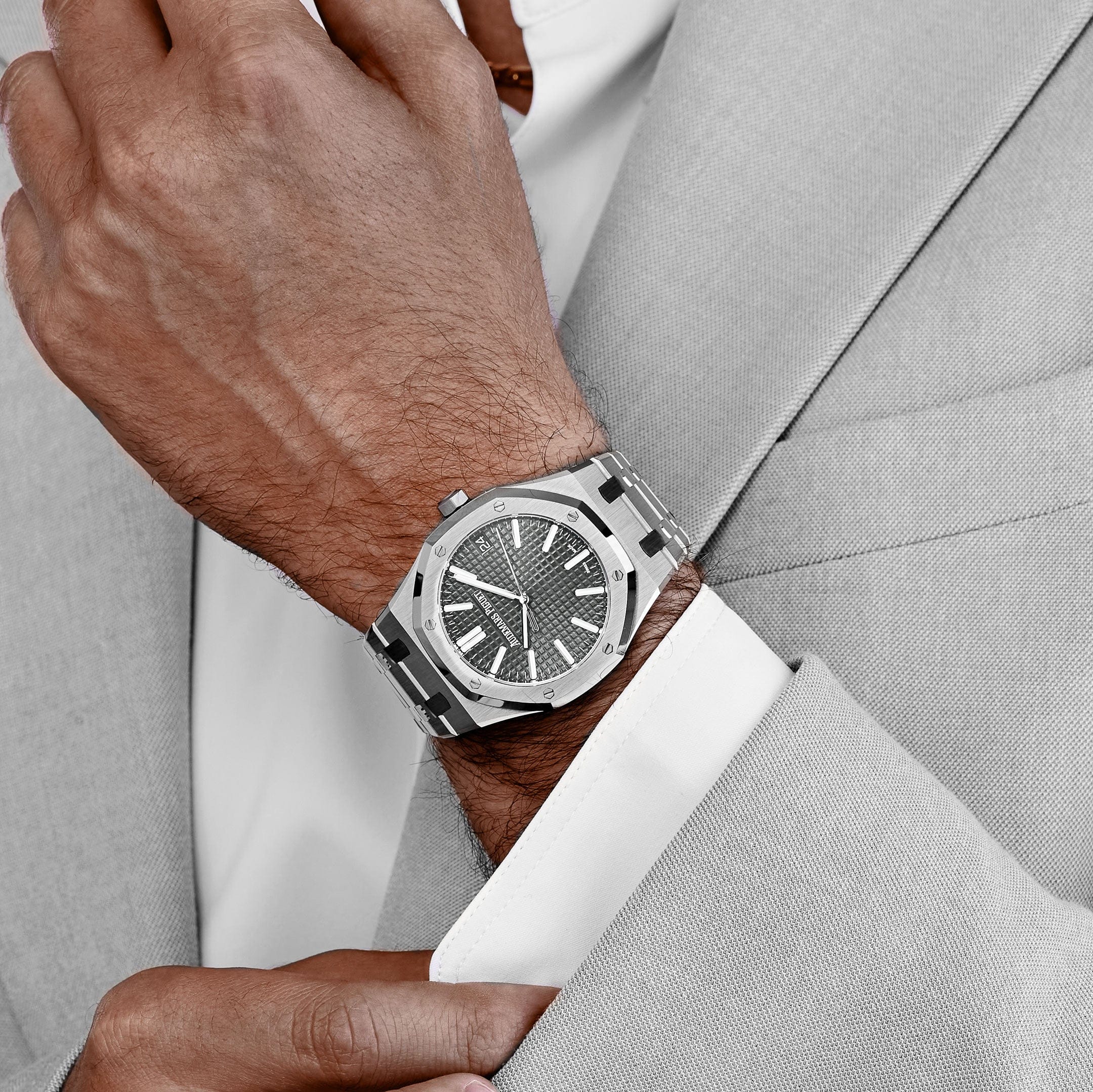 Audemars Piguet Royal Oak 15510ST.OO.1320ST.05 '50th Anniversary' Stainless Steel Grey Dial