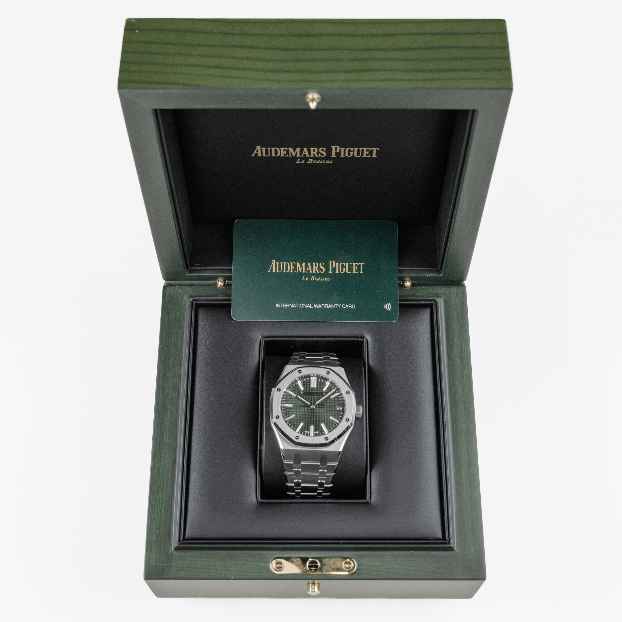 Audemars Piguet Royal Oak 15510ST.OO.1320ST.09 Stainless Steel Green Dial (2024)