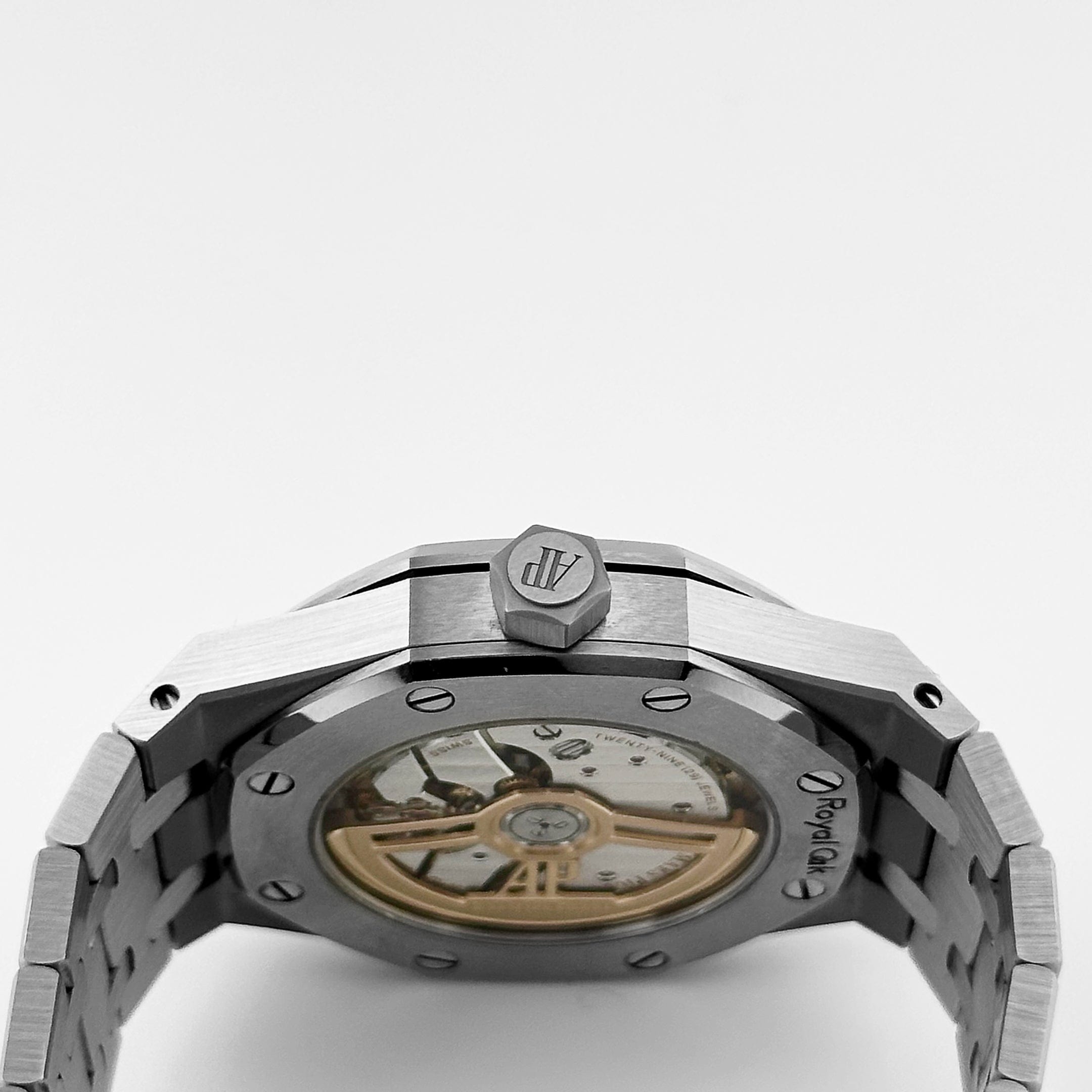 Audemars Piguet Royal Oak 15551ST.ZZ.1356ST.05 Selfwinding Stainless Steel Blue Dial Diamond Bezel (2024)