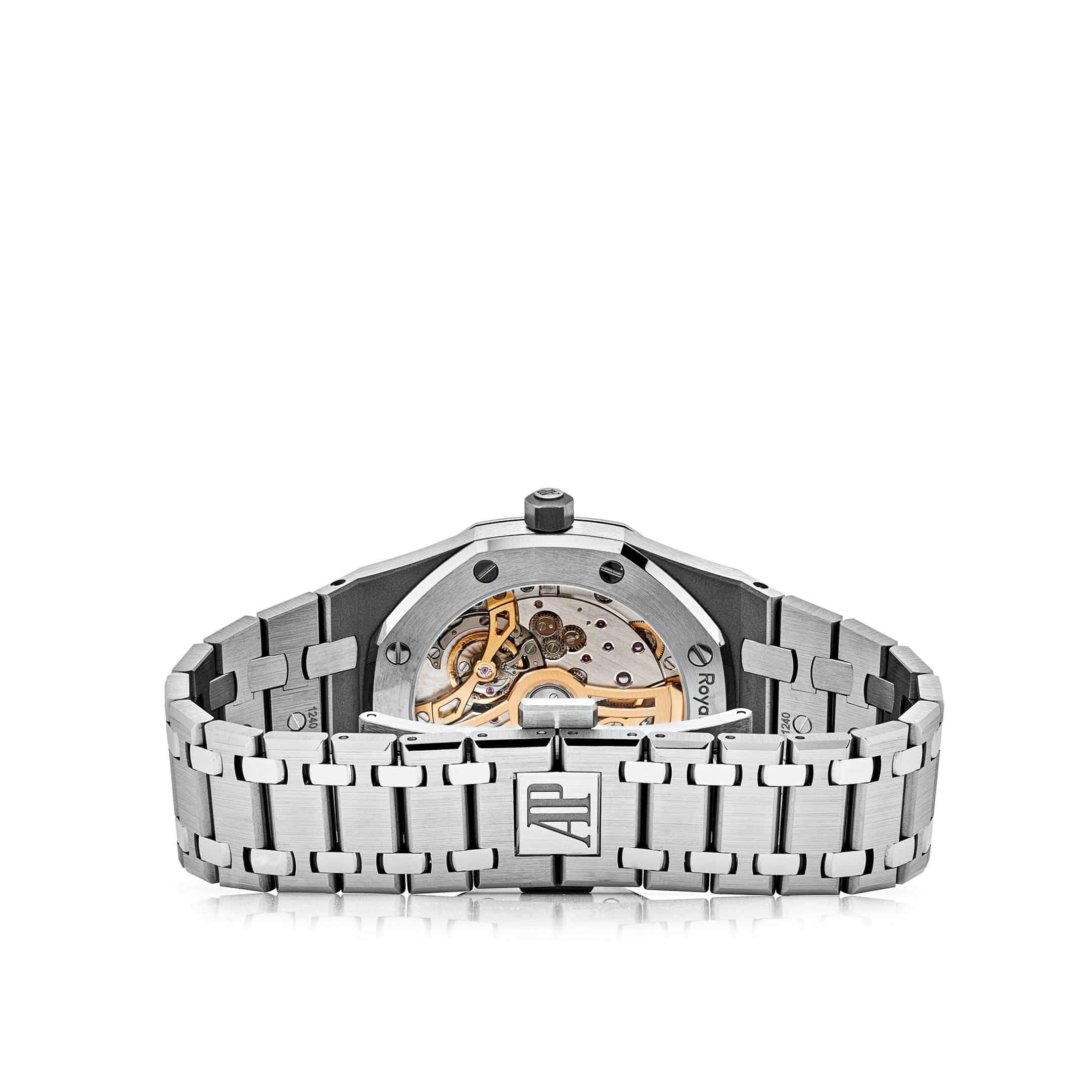 Audemars Piguet Royal Oak 16202XT.OO.1240XT.01 'Jumbo' Extra-Thin Titanium Burgundy Dial (2023)