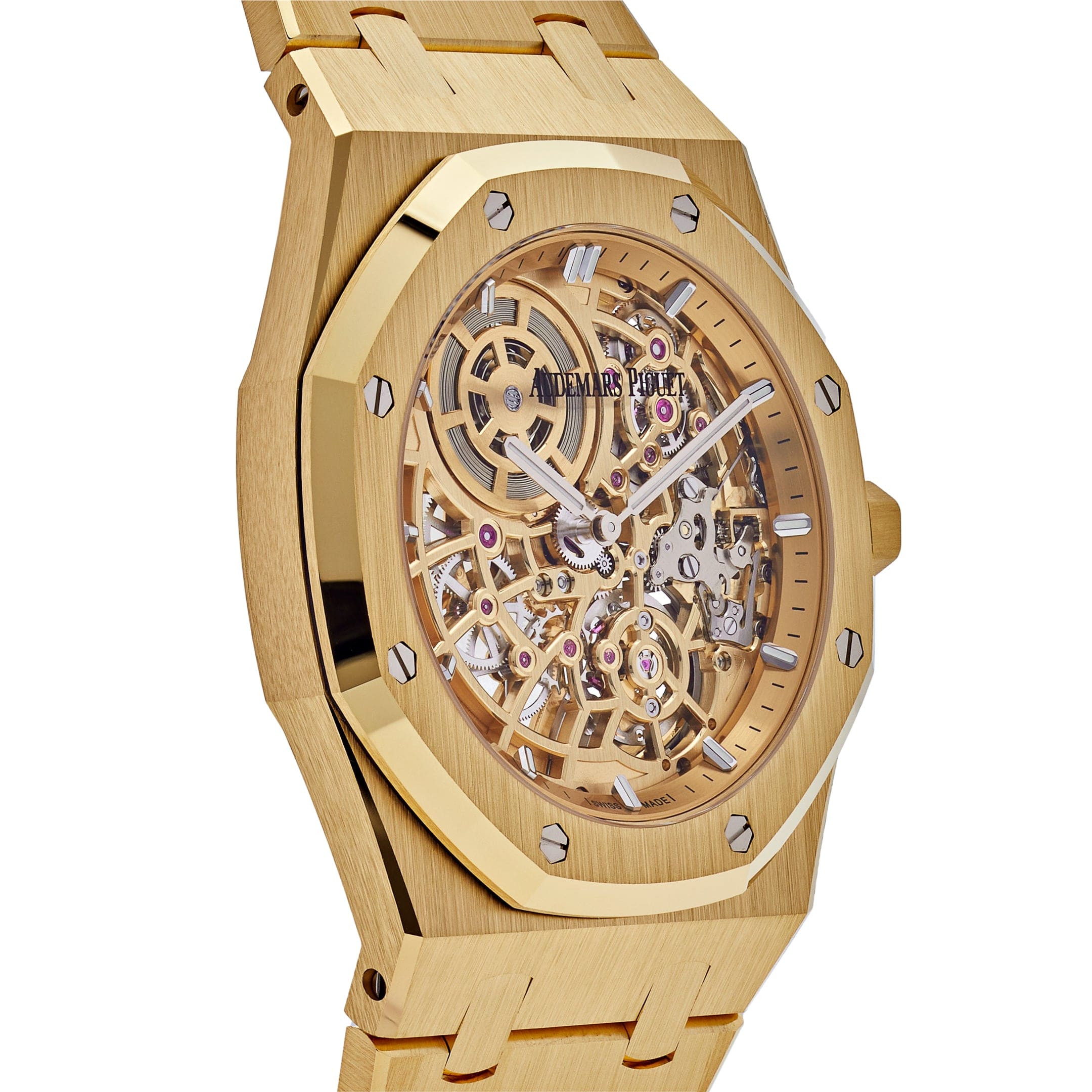 Audemars Piguet Royal Oak 16204BA.OO.1240BA.01 Yellow Gold Openworked