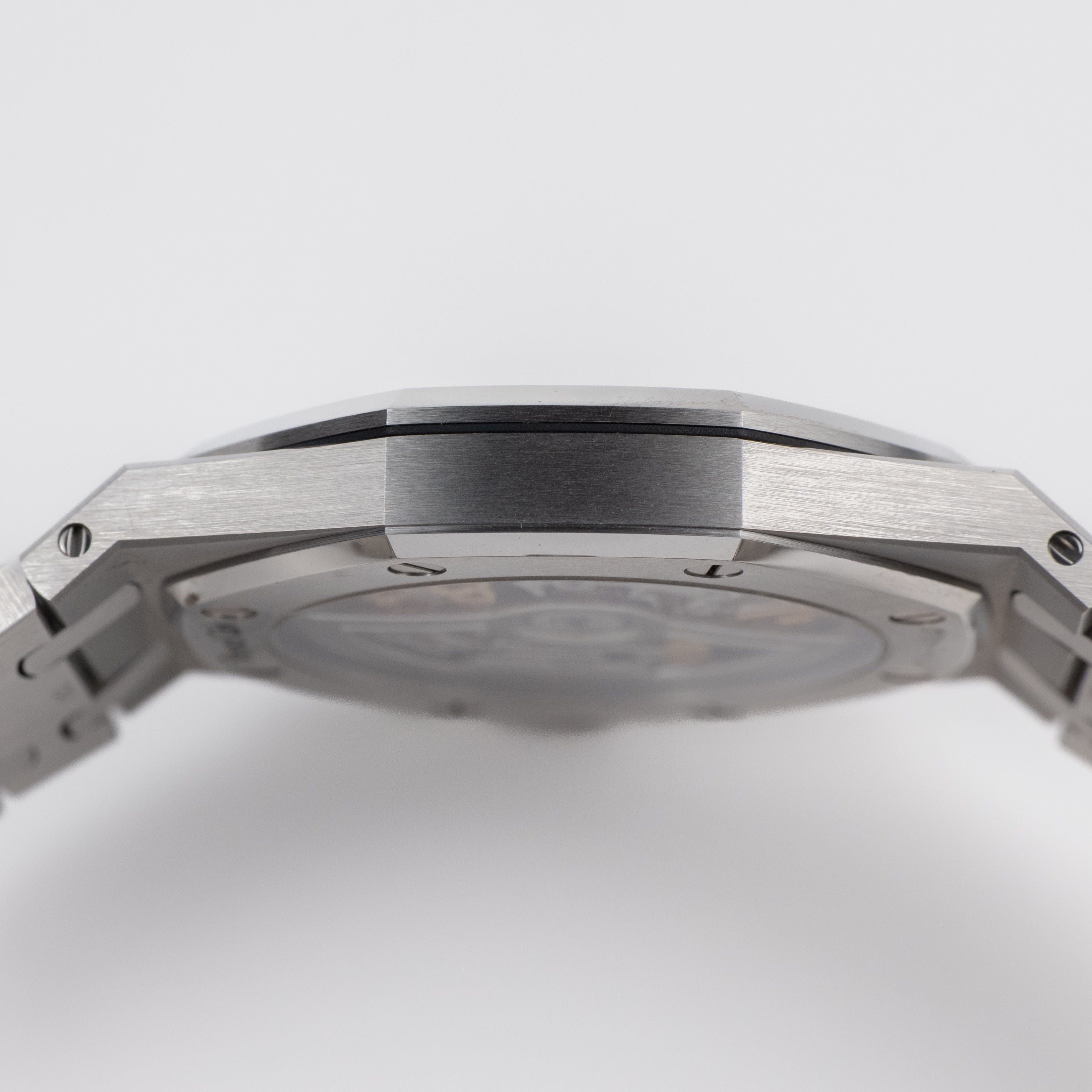 Audemars Piguet Royal Oak 16204ST.OO.1240ST.01 'Jumbo Extra-Thin' 50th Anniversary Stainless Steel Openworked