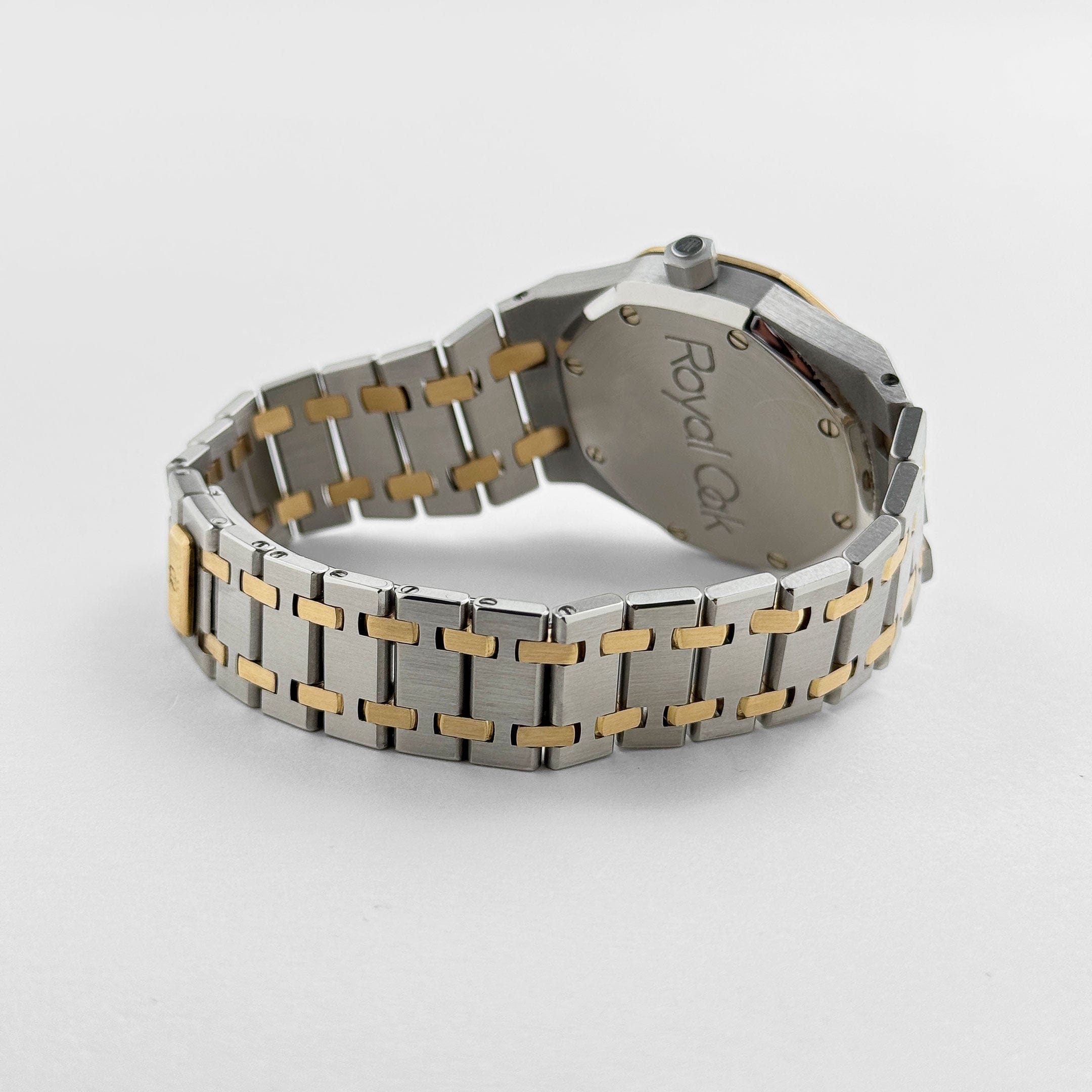 Audemars Piguet Royal Oak 25594SA.OO.0789SA.01 Day-Date Moonphase Yellow Gold Stainless Steel Silver Dial (1994)