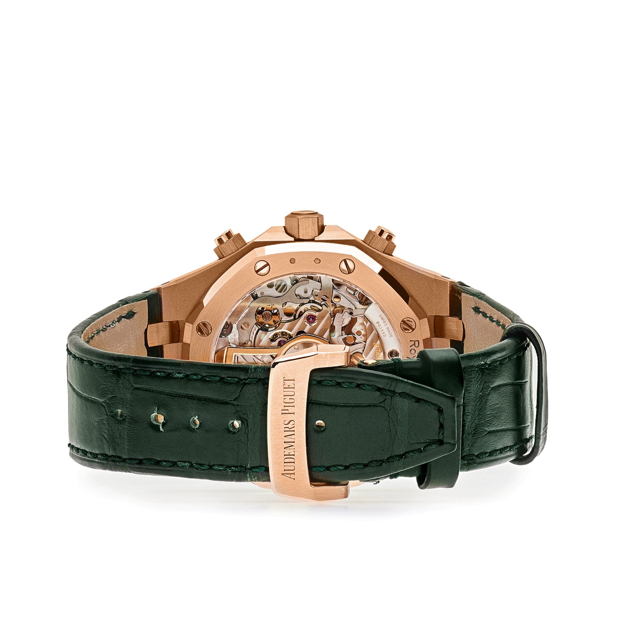 Audemars Piguet Royal Oak 26240OR.OO.D404CR.01 Chronograph '50th Anniversary' Rose Gold Green Dial