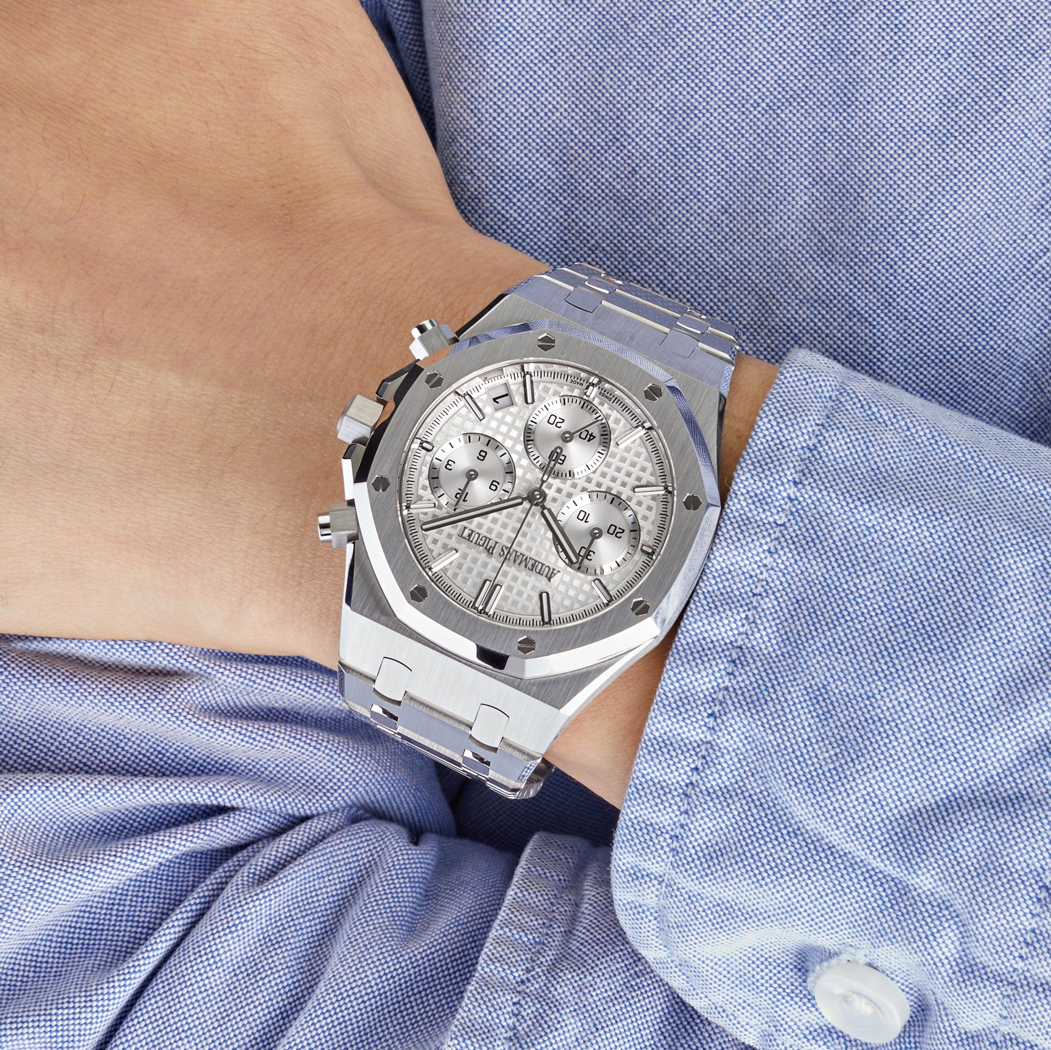 Audemars Piguet Royal Oak Selfwinding Chronograph "50th Anniversary" 26240ST.OO.1320ST.03 Wrist Aficionado