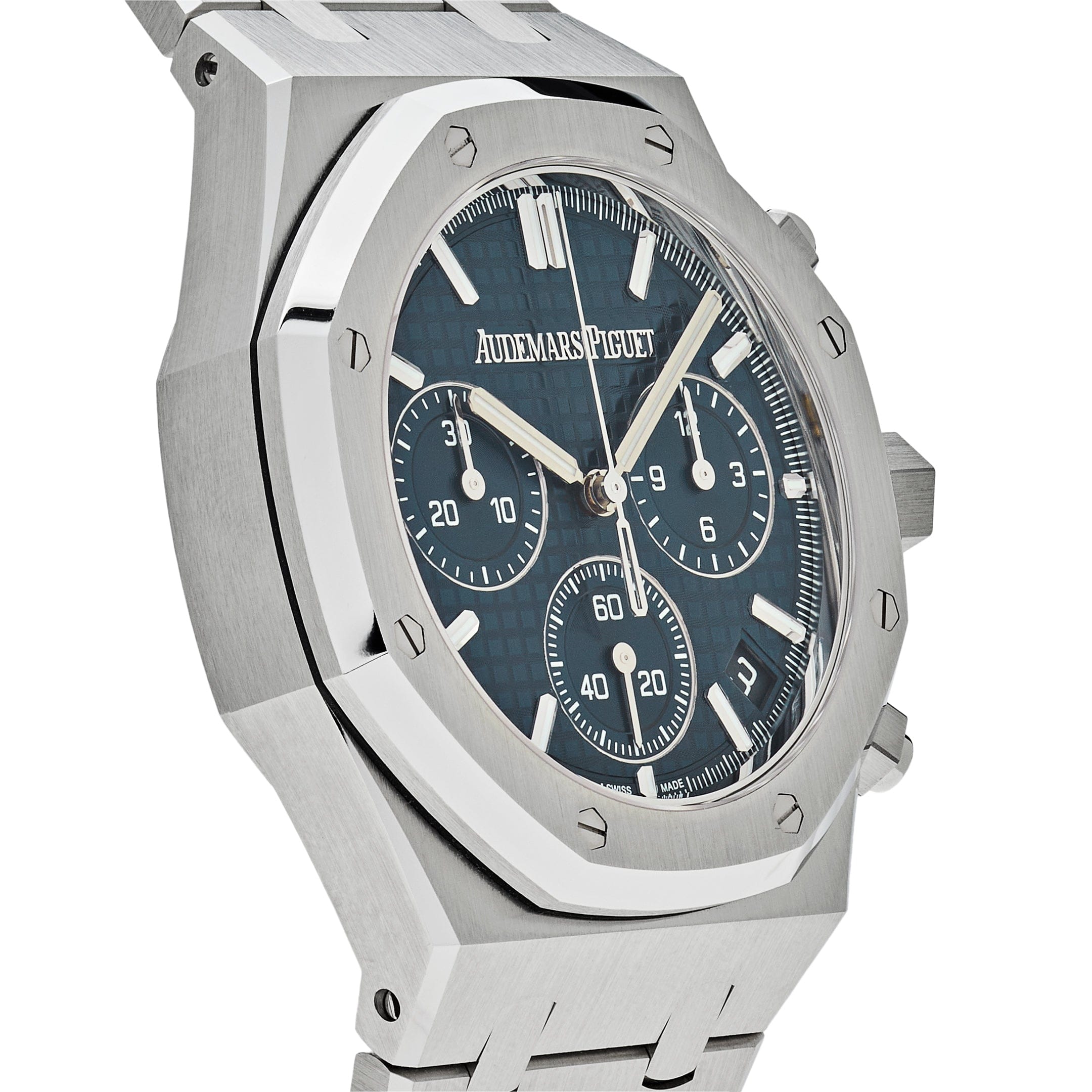 Audemars Piguet Royal Oak 26240ST.OO.1320ST.05 Chronograph Steel 'Bleu Suit Nuage 50' Dial (2022)