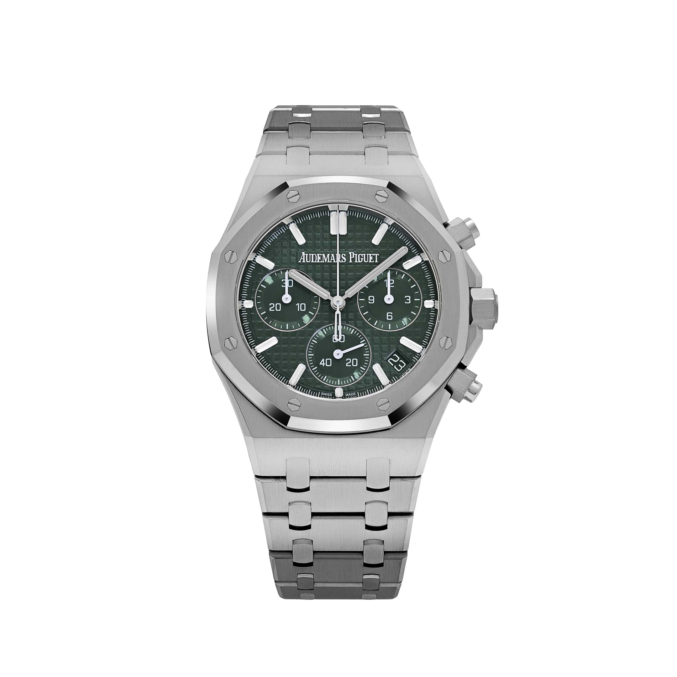 Audemars Piguet Royal Oak 26240ST.OO.1320ST.08 Chronograph Stainless Steel Green Dial (2023)