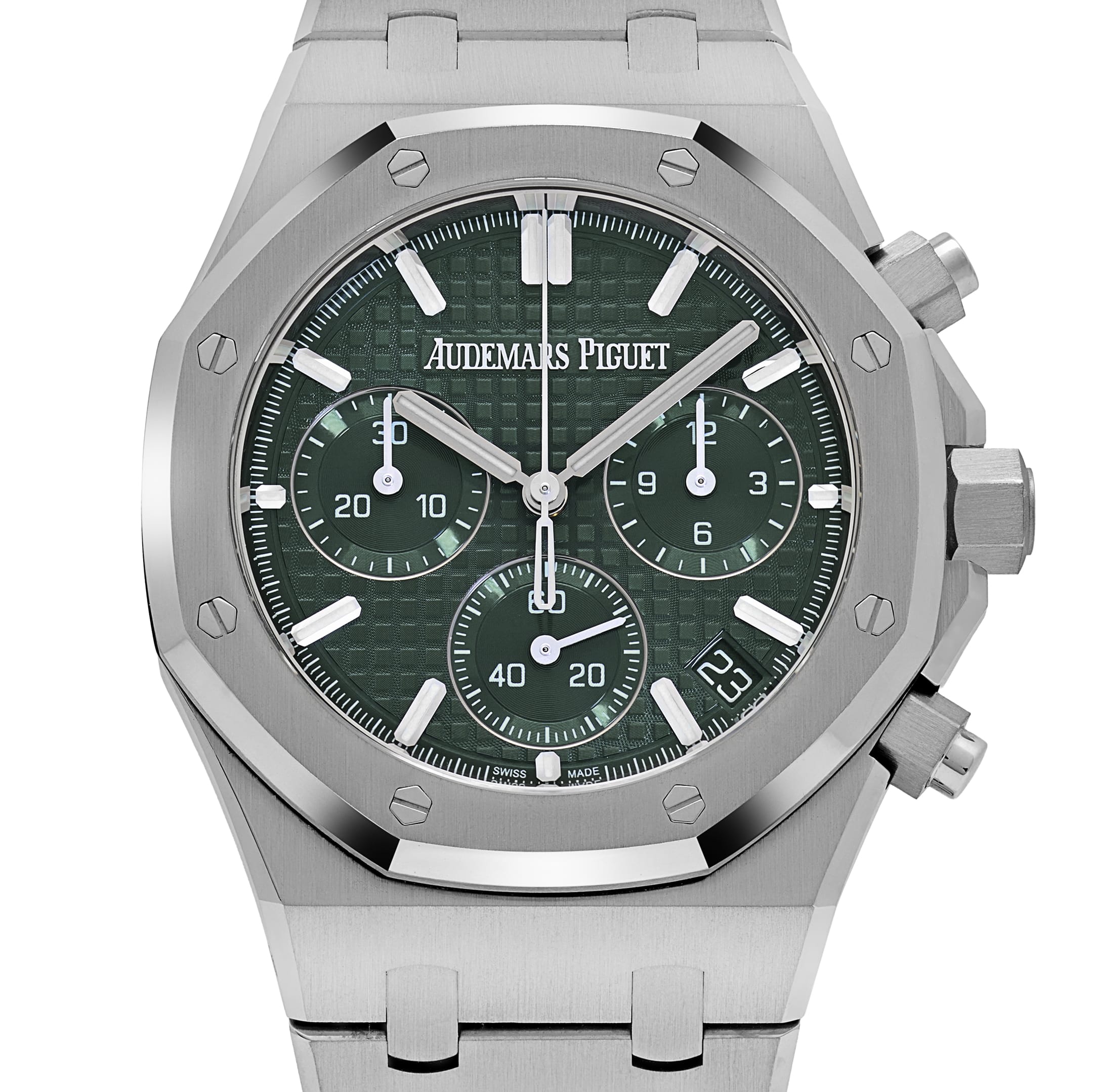 Audemars Piguet Royal Oak 26240ST.OO.1320ST.08 Chronograph Stainless Steel Green Dial (2026)