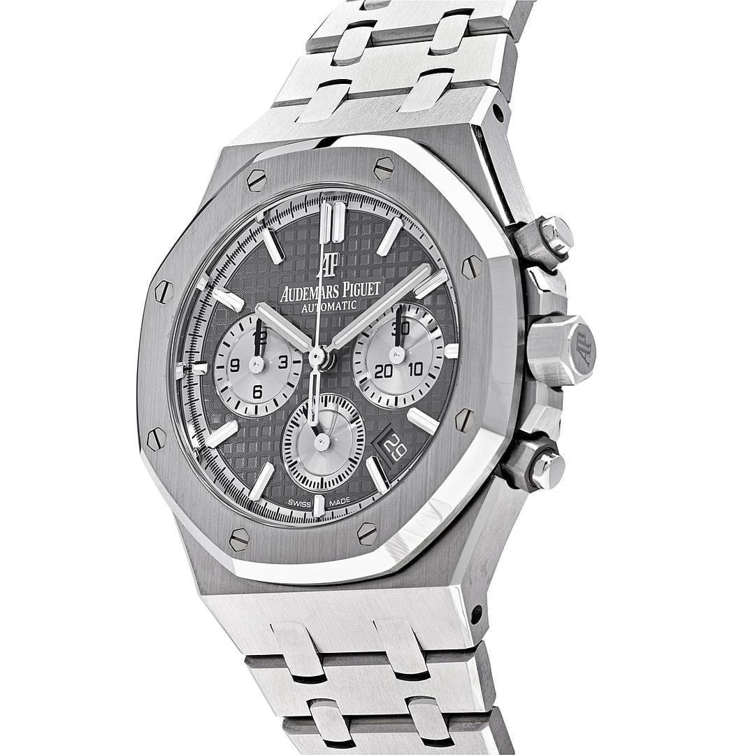 Luxury Watch Audemars Piguet Royal Oak Selfwinding Chronograph Steel Grey Dial 26315ST.OO.1256ST.02 Wrist Aficionado
