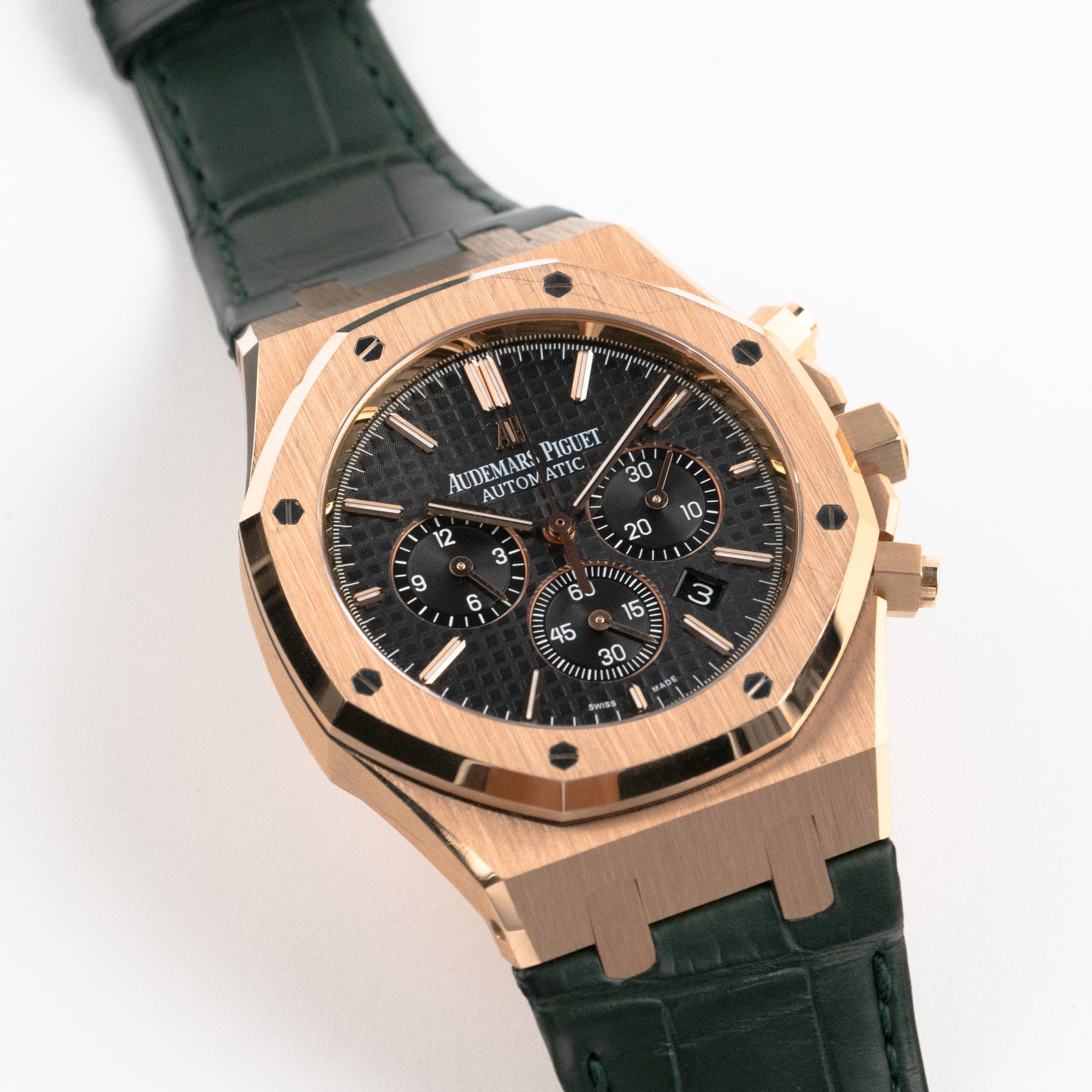 Audemars Piguet Royal Oak 26320OR.OO.D002CR.01 Chronograph Rose Gold Black Dial (2014)