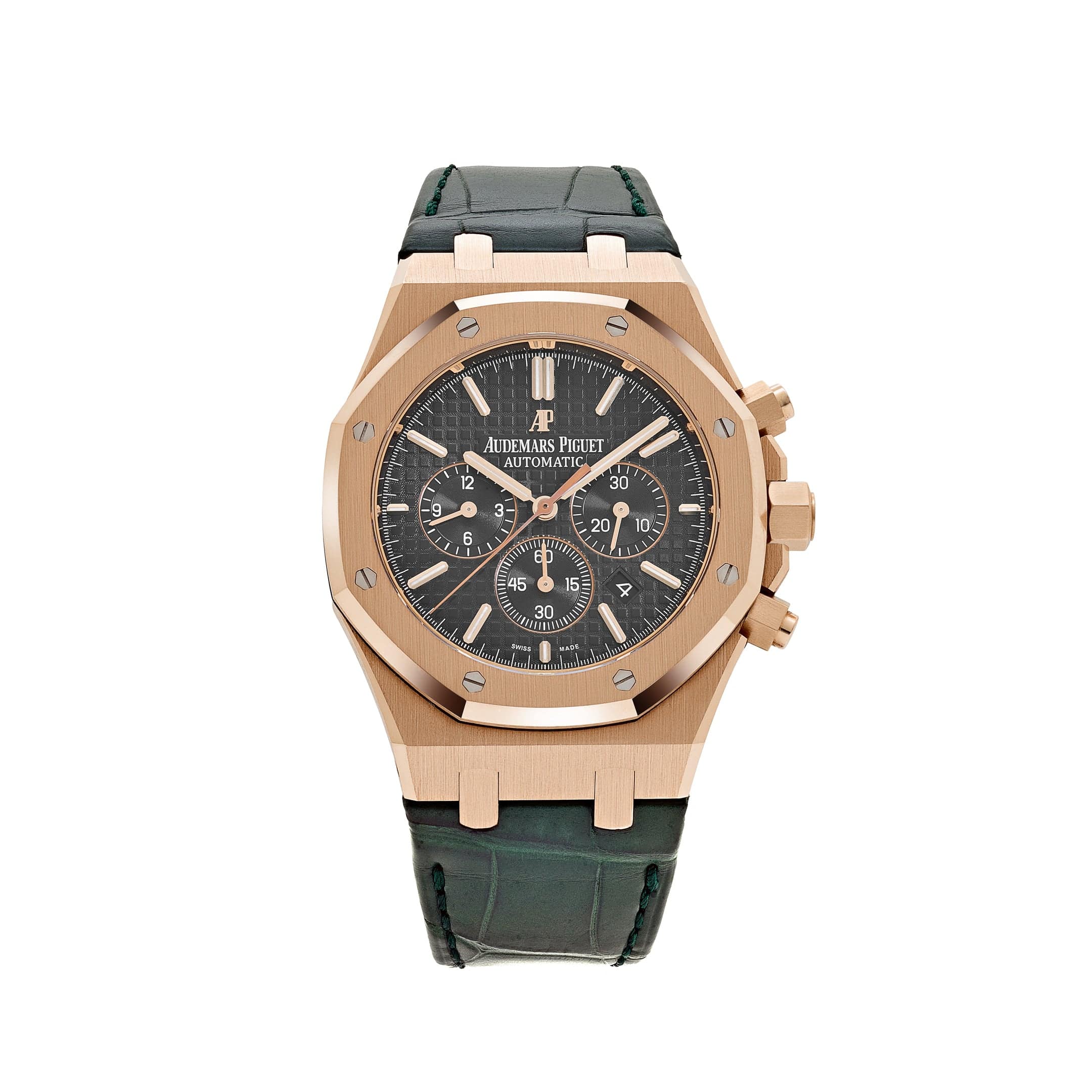 Audemars Piguet Royal Oak 26320OR.OO.D002CR.01 Chronograph Rose Gold Black Dial (2014)