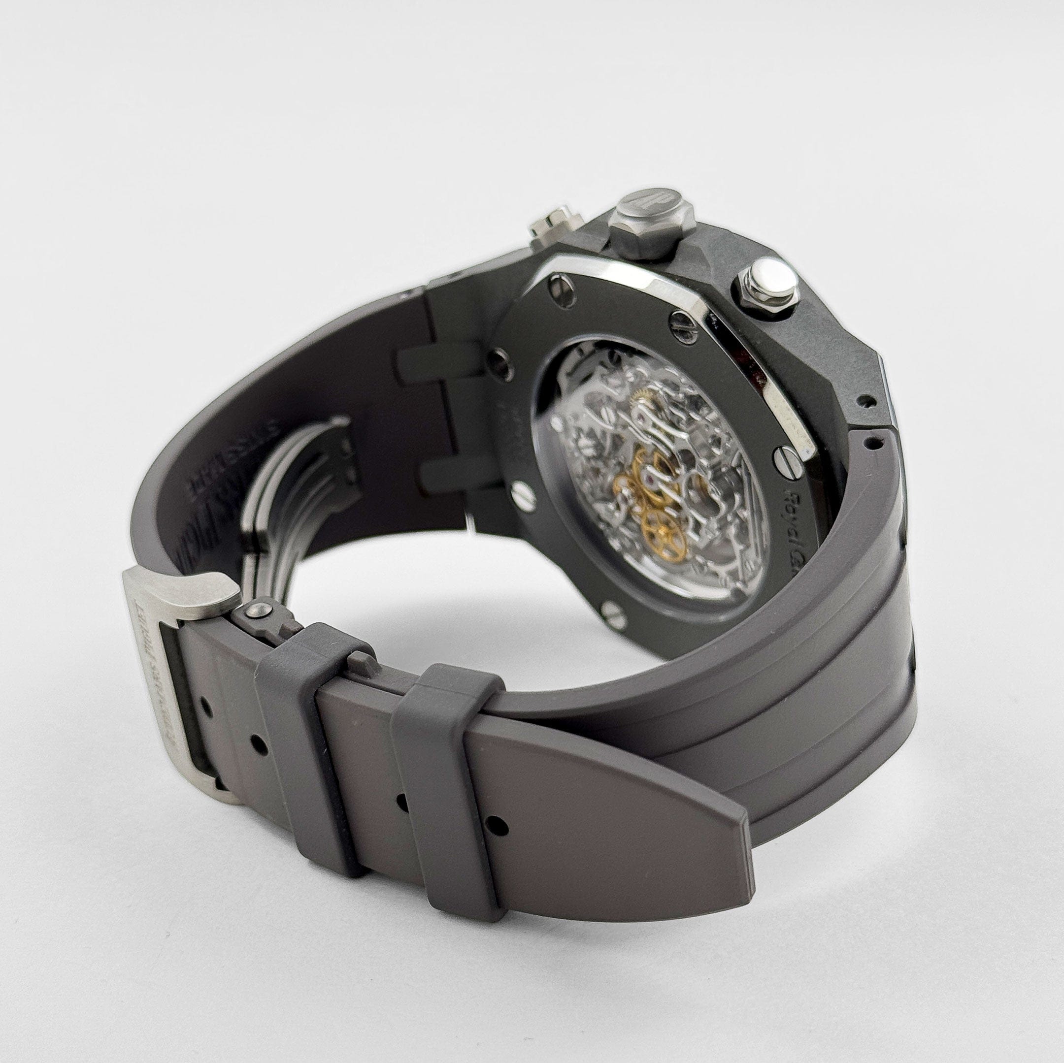 Audemars Piguet Royal Oak 26347TI.OO.D004CR.01 Tourbillon Chronograph Titanium Openworked Dial Boutique Only Edition