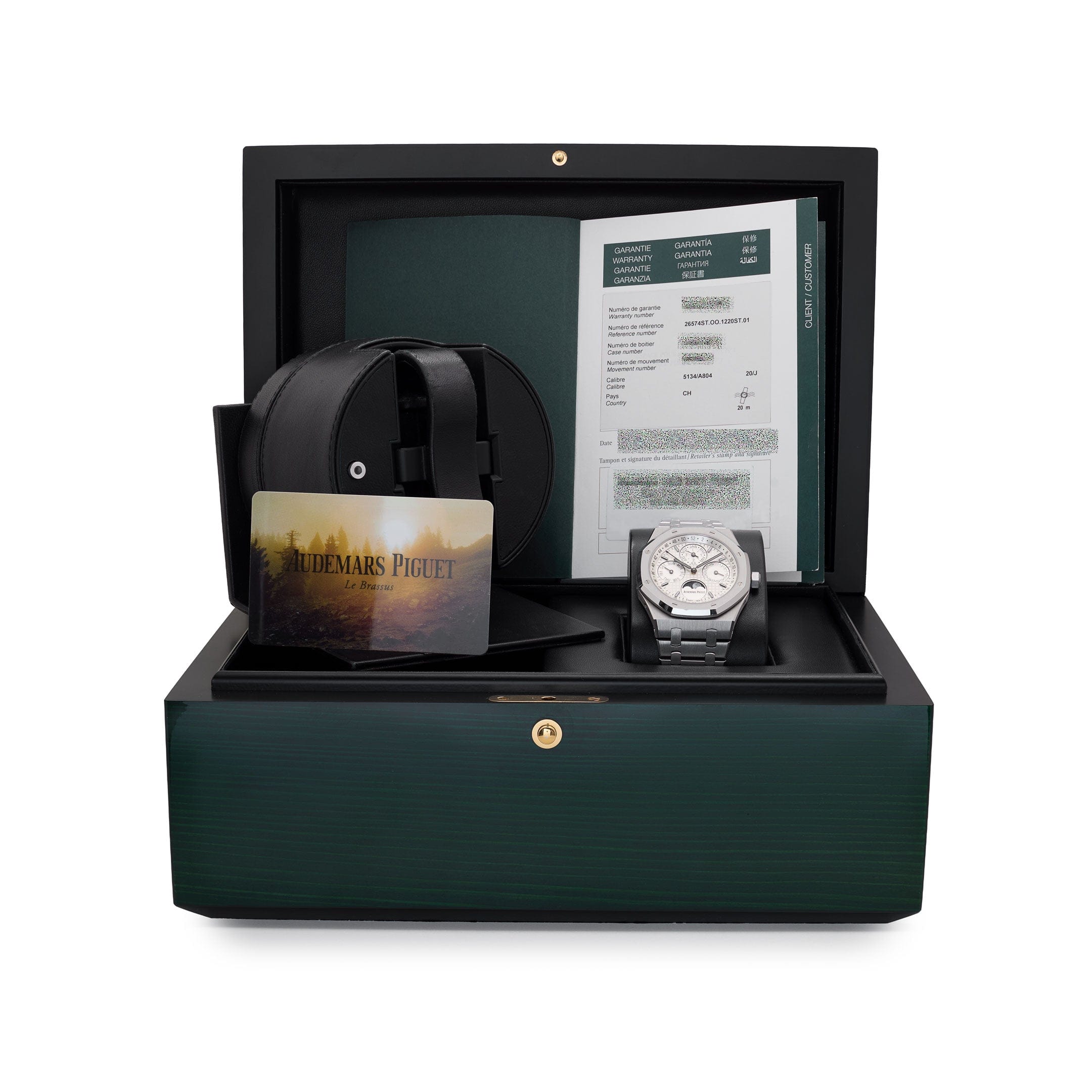 Audemars Piguet Royal Oak 26574ST.OO.1220ST.01 Perpetual Calendar Stainless Steel White Dial (2016)