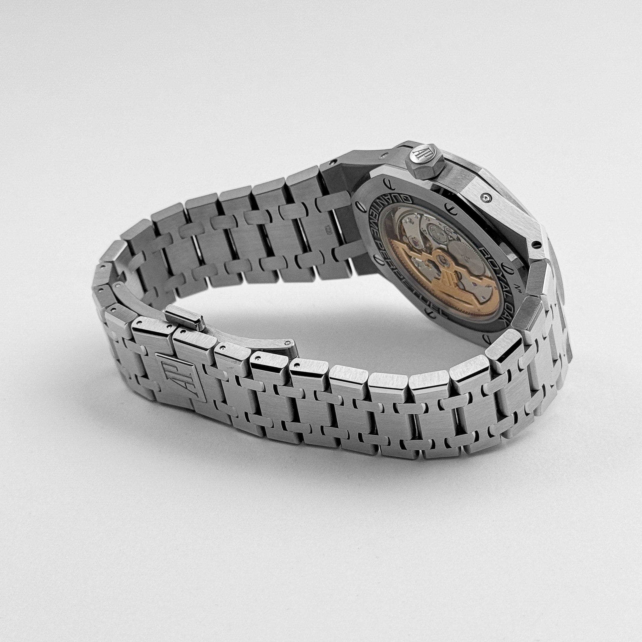 Audemars Piguet Royal Oak 26574ST.OO.1220ST.02 Perpetual Calendar Stainless Steel Dark Blue Dial (2019)