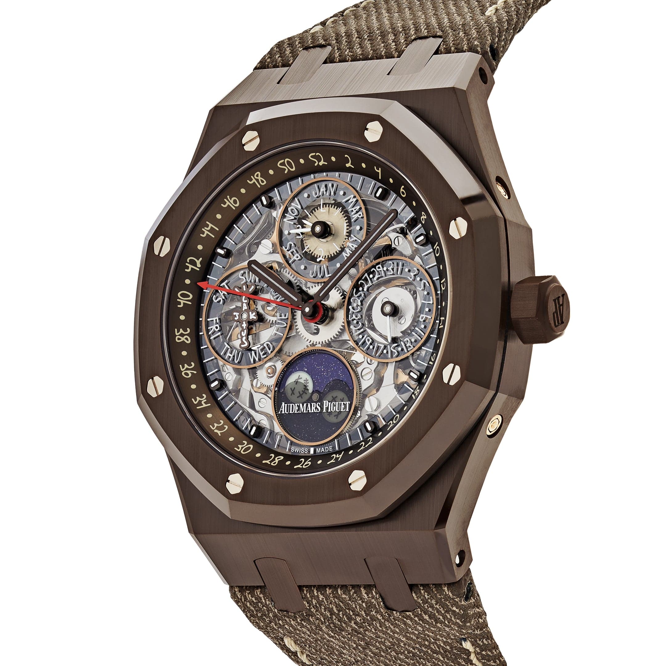 Audemars Piguet Royal Oak 26585CM.OO.D301VE.01 Cactus Jack Perpetual Calendar Openworked Limited Edition