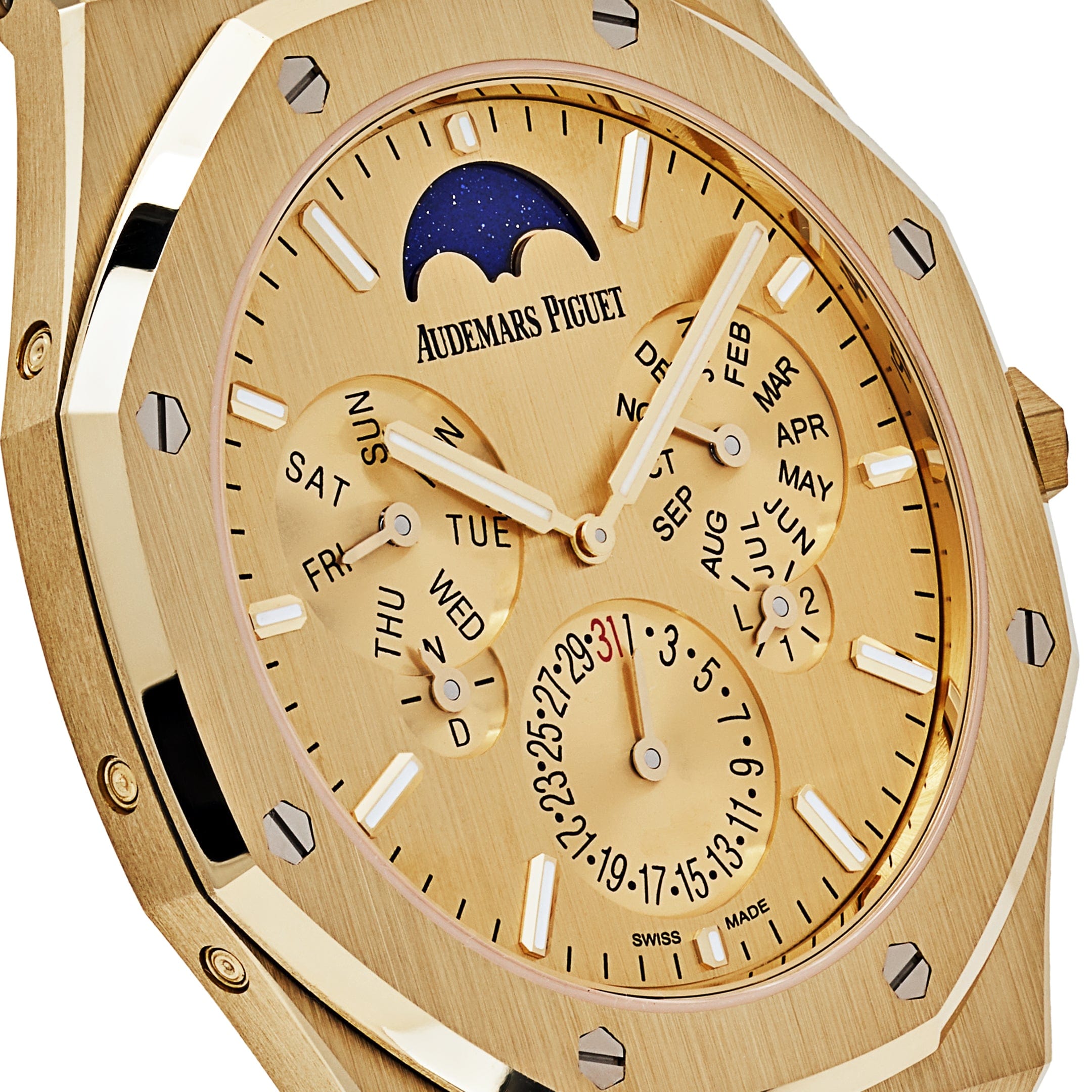Audemars Piguet Royal Oak 26586BA.OO.1240BA.99 Perpetual Calendar Ultra-Thin Yellow Gold / Yellow Gold-Toned Dial Limited Edition (2024)