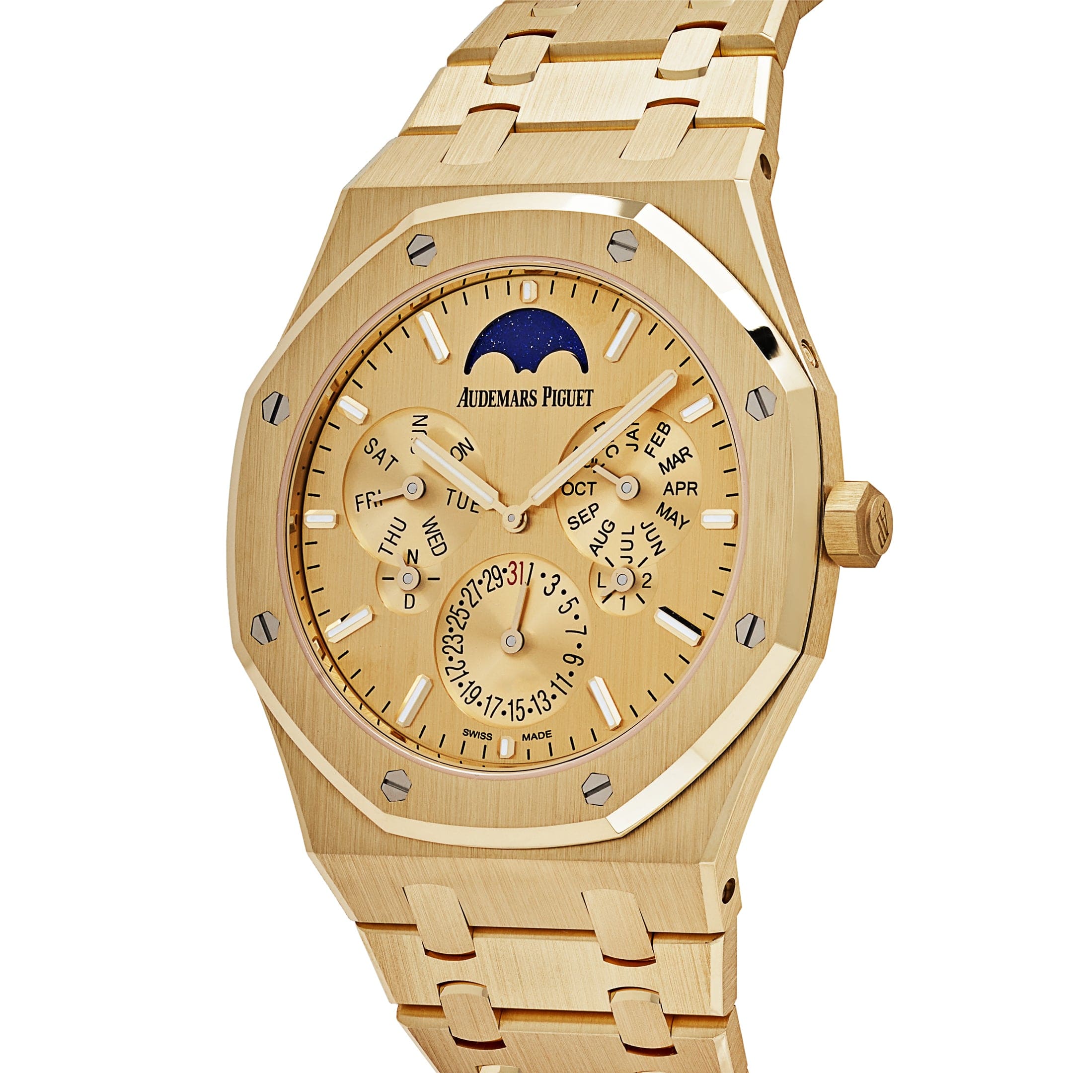 Audemars Piguet Royal Oak 26586BA.OO.1240BA.99 Perpetual Calendar Ultra-Thin Yellow Gold / Yellow Gold-Toned Dial Limited Edition (2024)