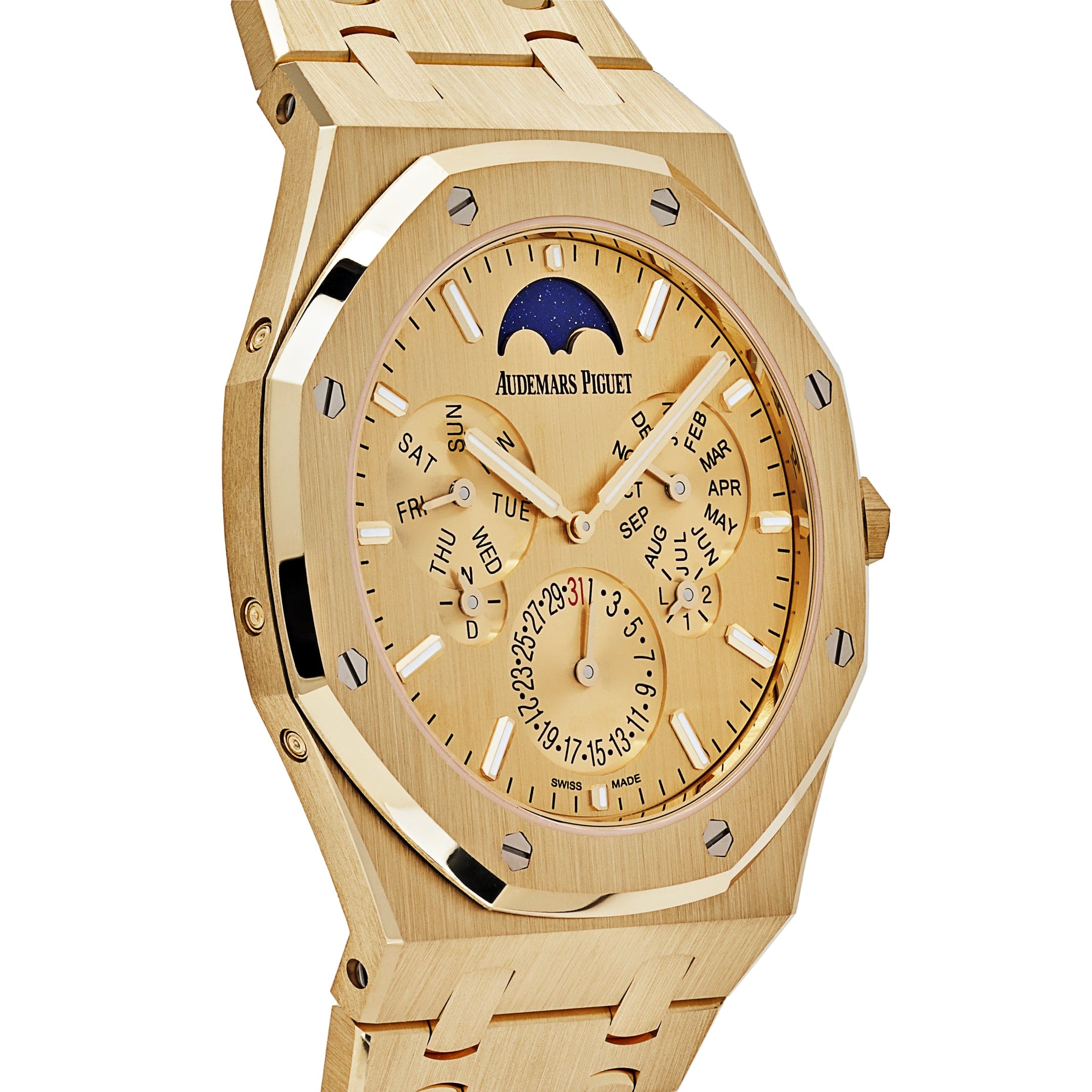 Audemars Piguet Royal Oak 26586BA.OO.1240BA.99 Perpetual Calendar Ultra-Thin Yellow Gold / Yellow Gold-Toned Dial Limited Edition (2024)