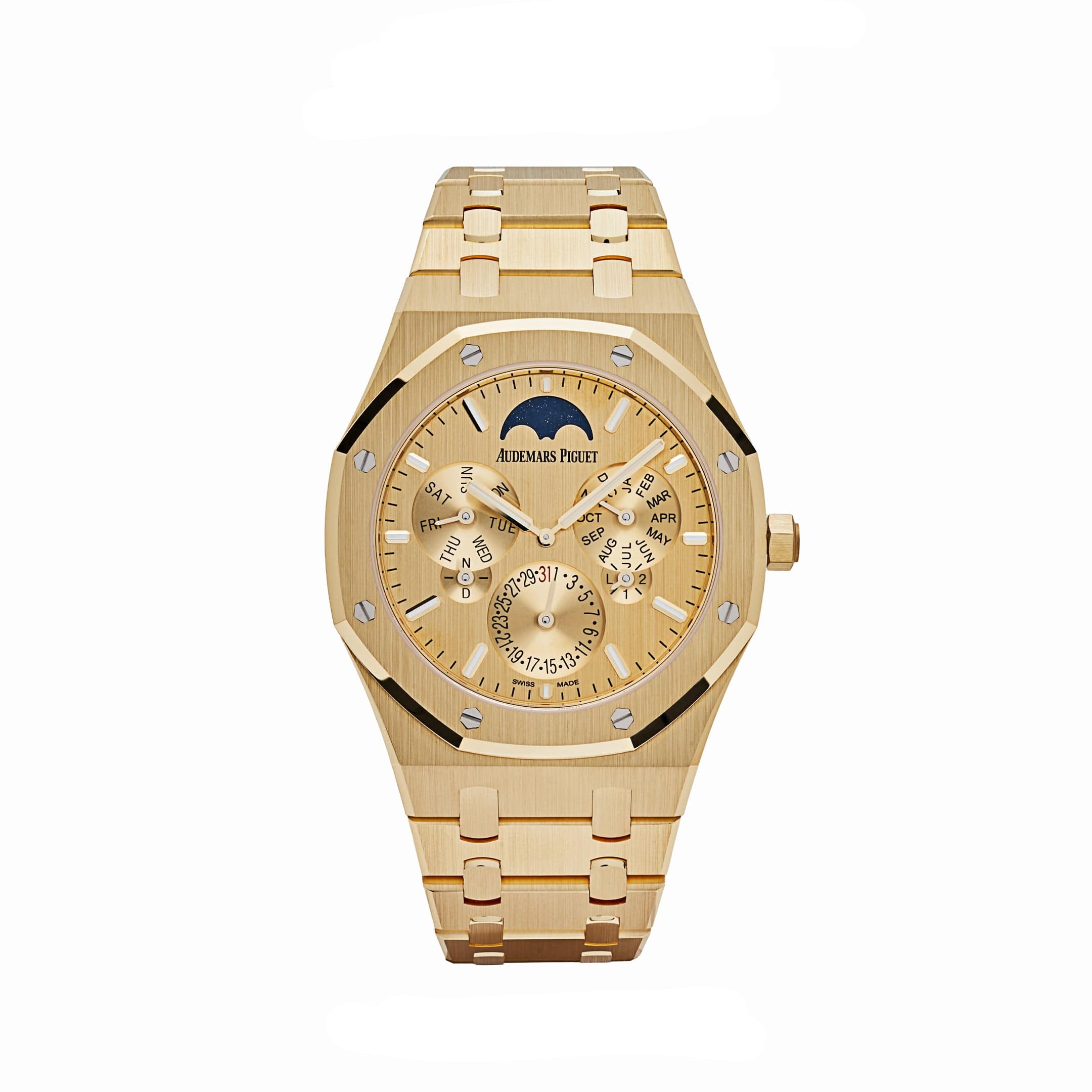 Audemars Piguet Royal Oak 26586BA.OO.1240BA.99 Perpetual Calendar Ultra-Thin Yellow Gold / Yellow Gold-Toned Dial Limited Edition (2024)