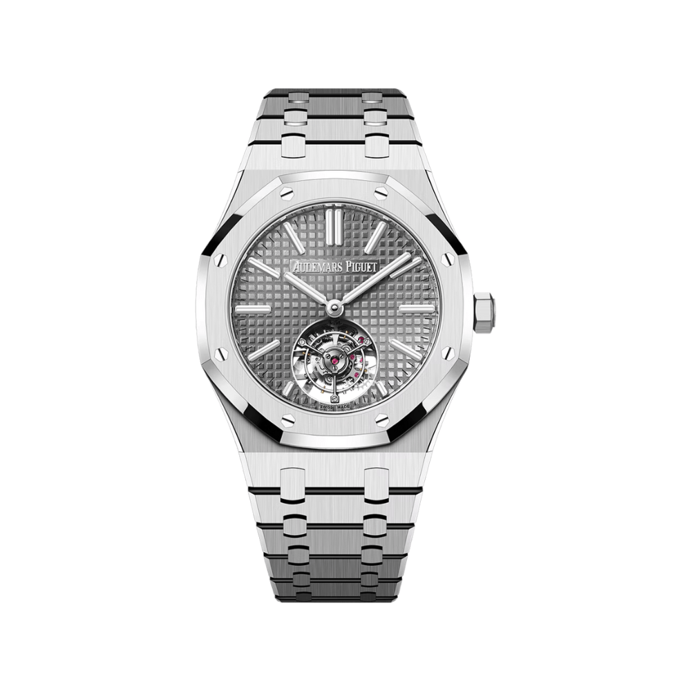 Audemars Piguet Royal Oak 26730ST.OO.1320ST.06 Selfwinding Flying Tourbillon Steel Grey Dial