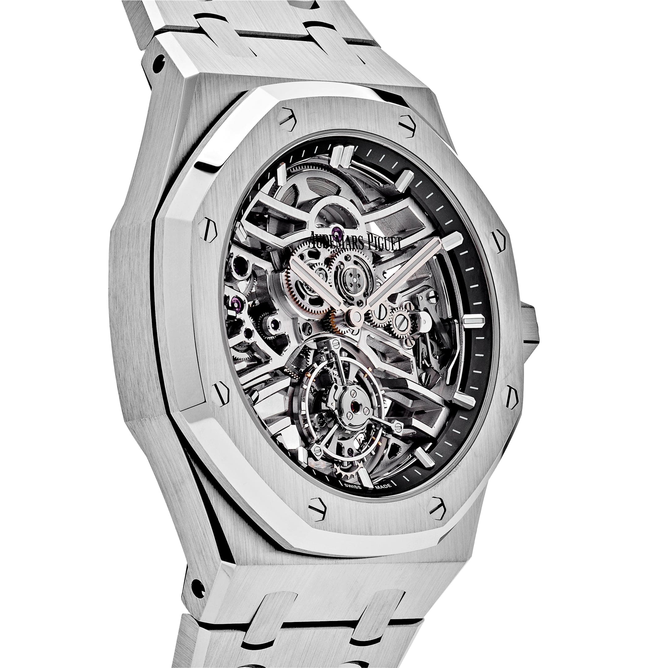 Audemars Piguet Royal Oak 26735ST.OO.1320ST.02 'Flying Tourbillon' Stainless Steel Openworked