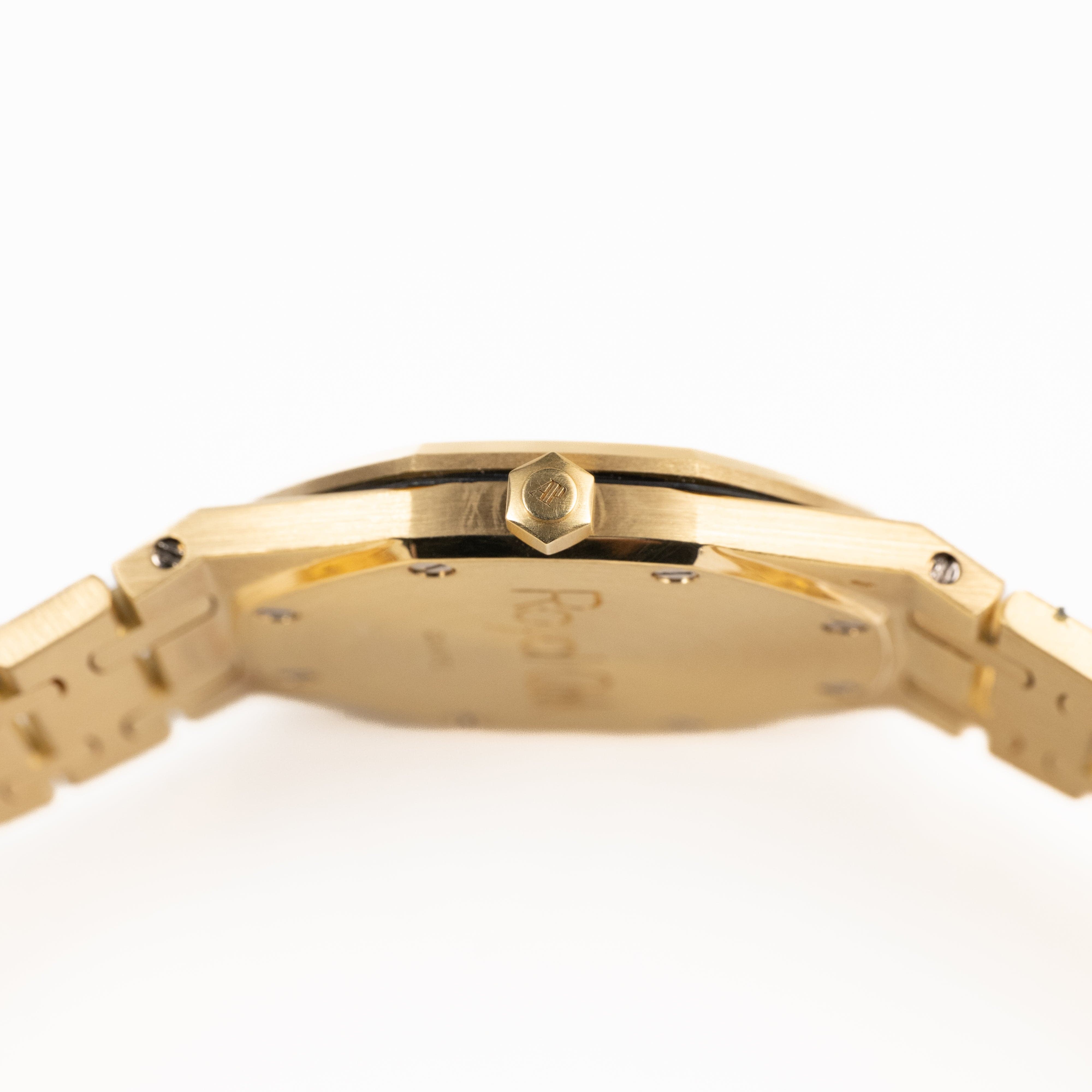 Audemars Piguet Royal Oak 56303BA 'Ladies' Yellow Gold Grey Dial Quartz