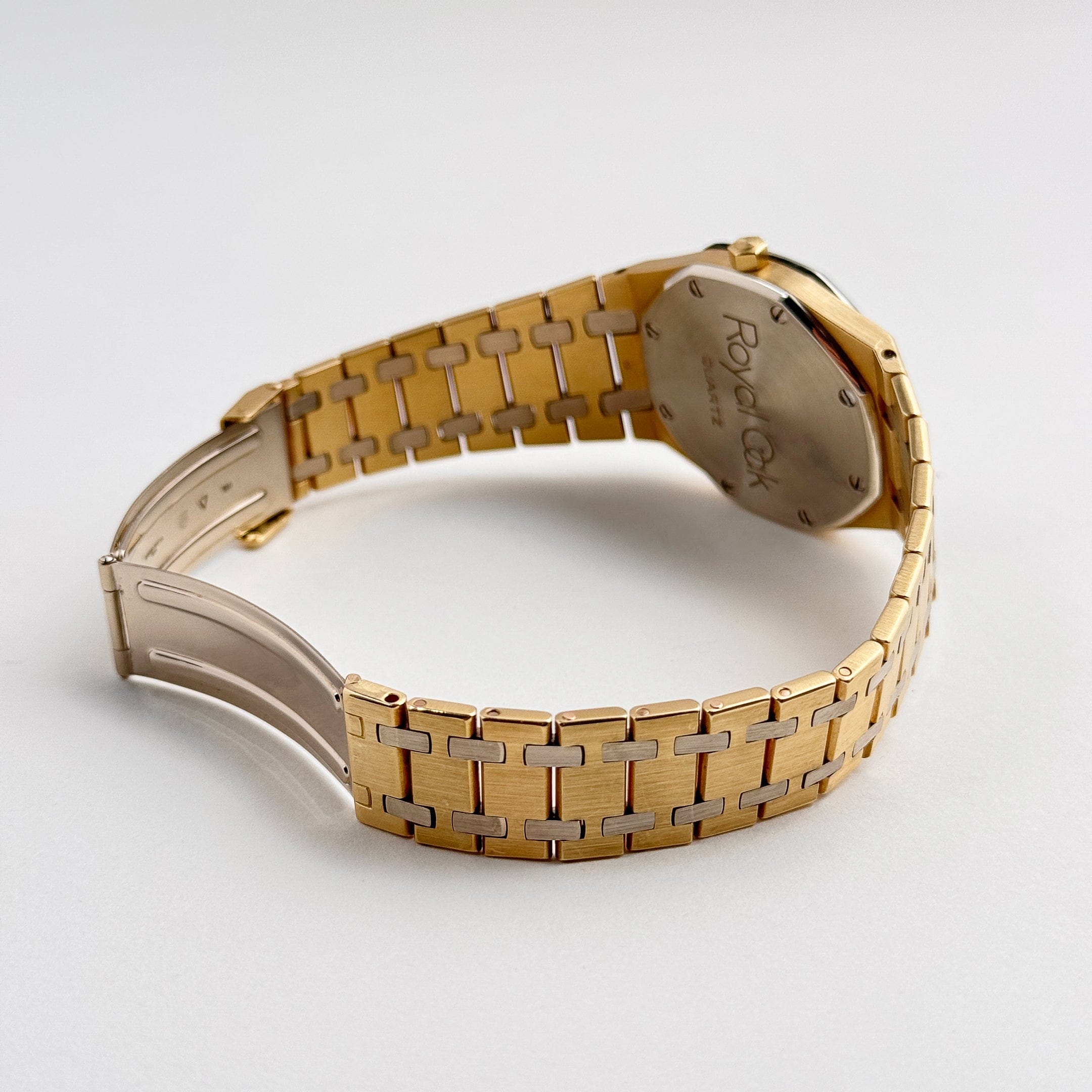 Audemars Piguet Royal Oak 6023AC Yellow Gold White Gold Diamond Dial Quartz