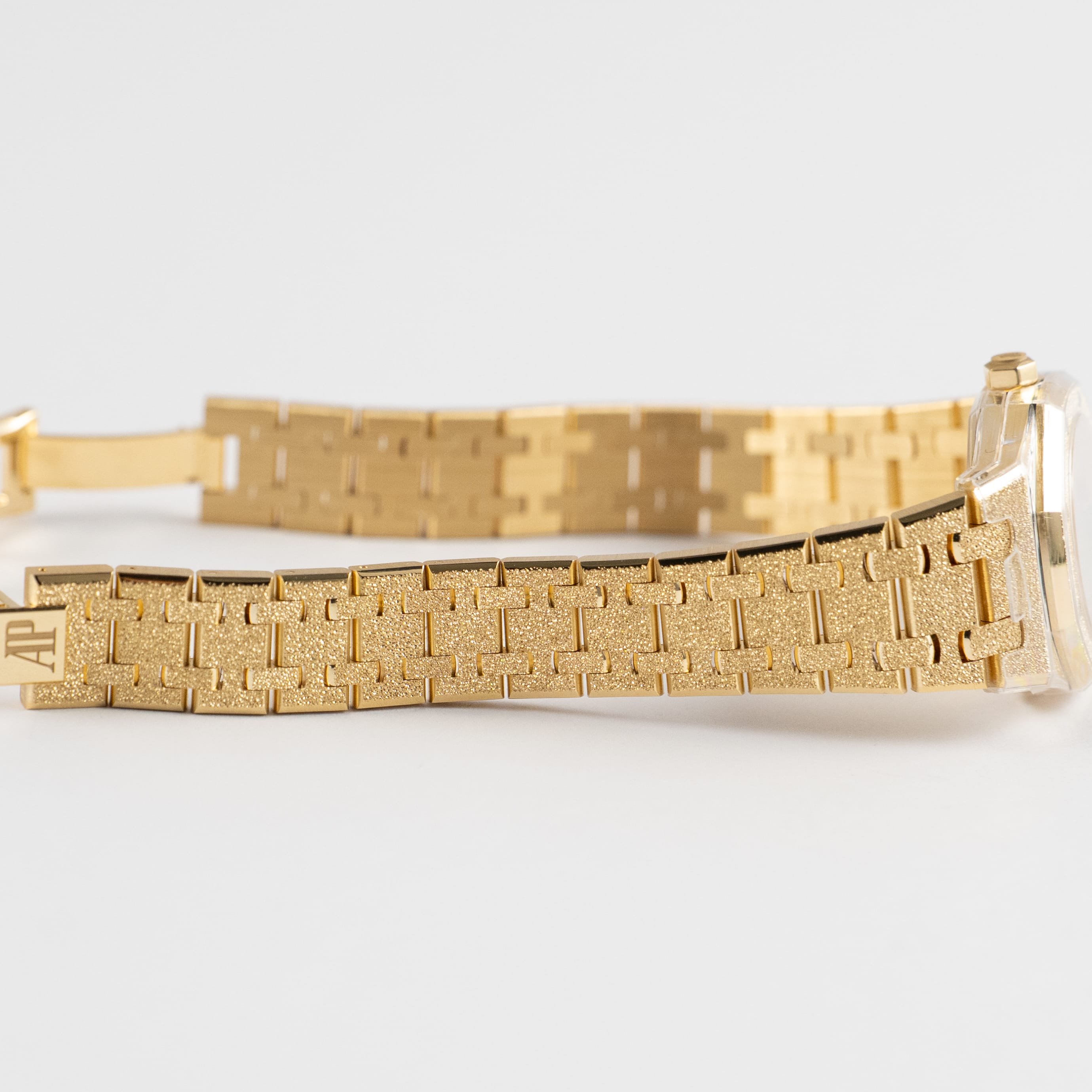 Audemars Piguet Royal Oak 67630BA.GG.1312BA.01 'Mini' Frosted Yellow Gold Quartz (2026)